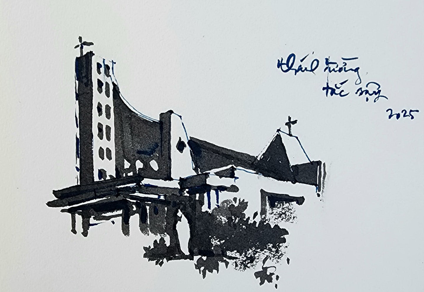 ហេតុអ្វីបានជាវិហារ Tac Say តែងតែមានអ្នកធ្វើធម្មយាត្រា? - រូបថត ៥. Vì sao nhà thờ Tắc Sậy luôn tấp nập khách hành hương? - Ảnh 5.