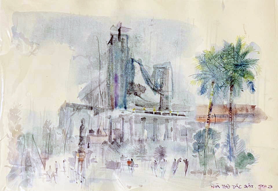 ហេតុអ្វីបានជាវិហារ Tac Say តែងតែមានអ្នកធ្វើធម្មយាត្រា? - រូបថត ៣. Vì sao nhà thờ Tắc Sậy luôn tấp nập khách hành hương? - Ảnh 3.