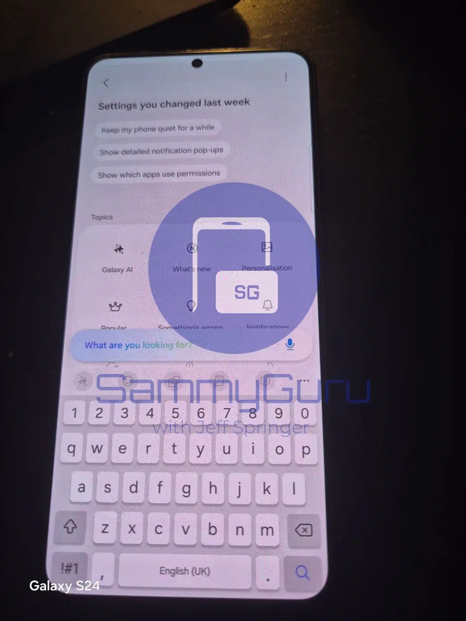 Rò rỉ hình ảnh thực tế về One UI 8.5 - Ảnh 4.