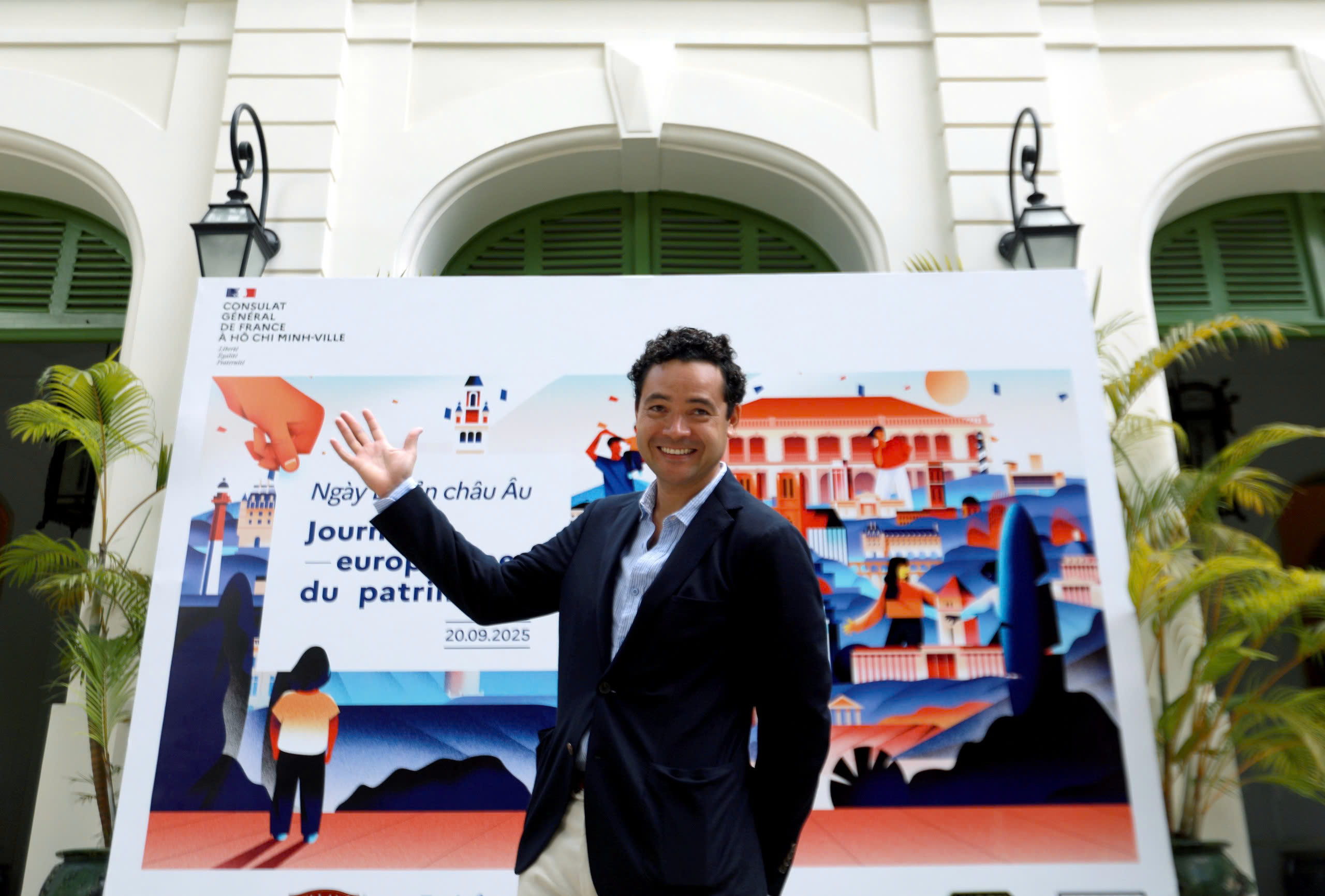 Tân tổng lãnh sự Pháp tại TP.HCM mang làn gió mới đến Dinh thự Pháp - Ảnh 5.