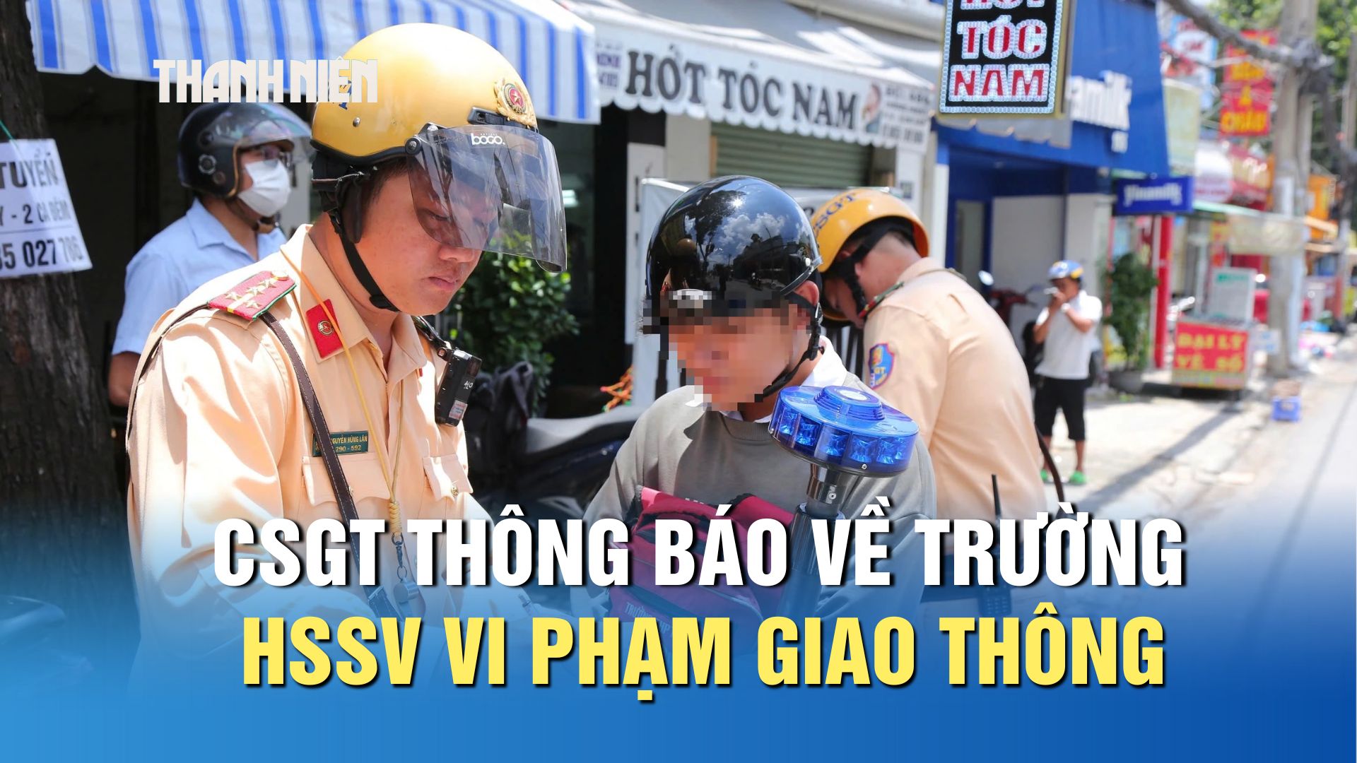 CSGT TP.HCM chỉ tên các trường có nhiều học sinh, sinh viên vi phạm giao thông- Ảnh 1. CSGT TP.HCM chỉ tên các trường có nhiều học sinh, sinh viên vi phạm giao thông- Ảnh 1.