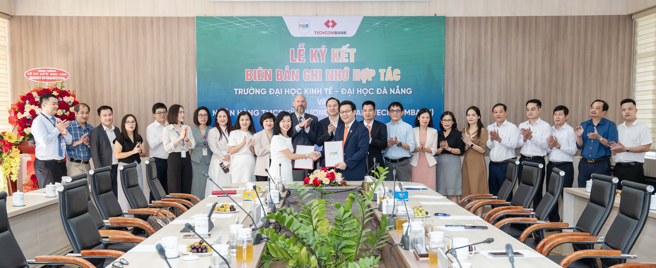 Techcombank hợp tác vớitrường DUE phát triển nguồn nhân lực cho Trung tâm tài chính quốc tế - Ảnh 1.