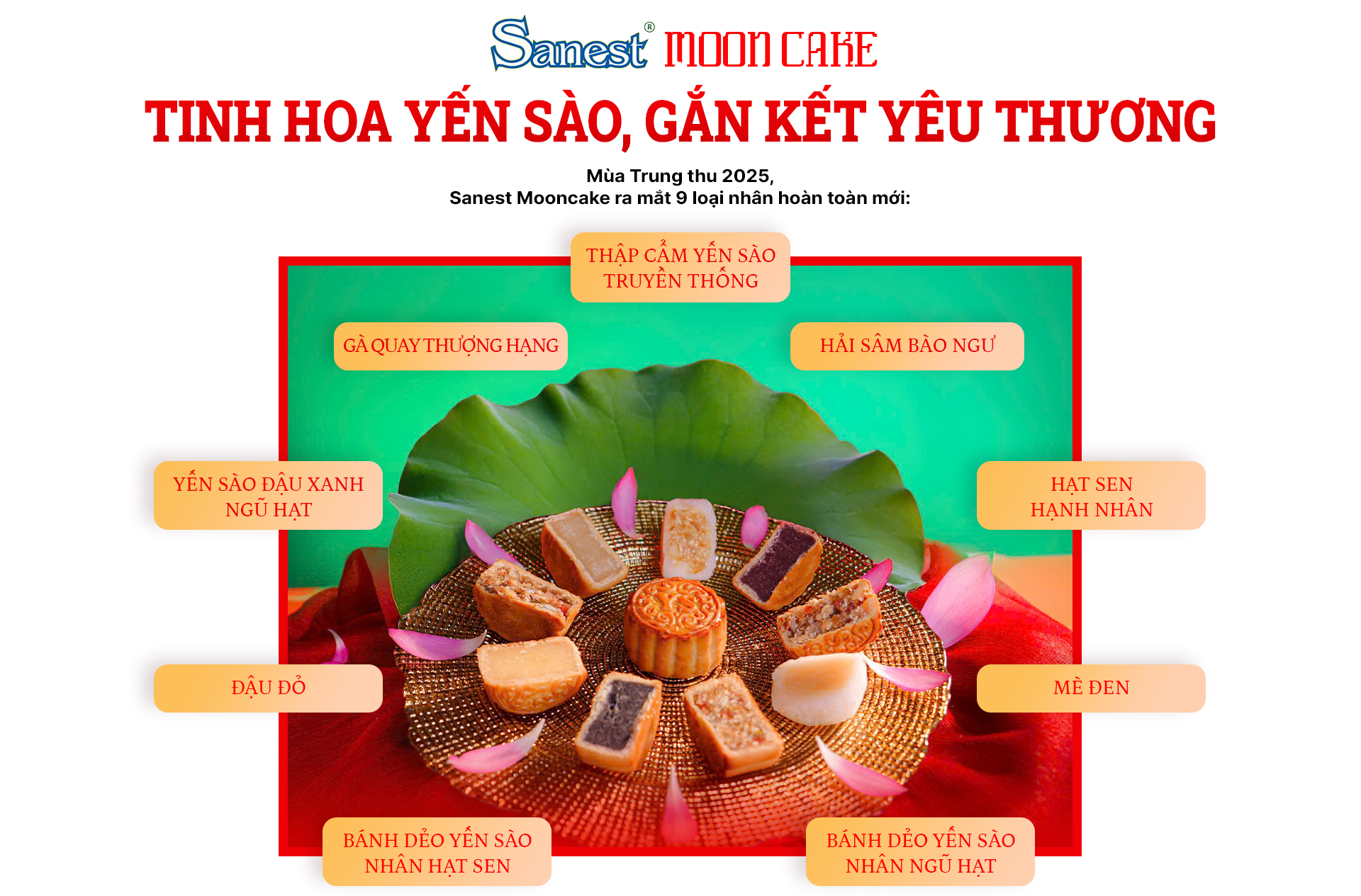 Sanest Mooncake 2025: Tinh hoa yến sào – Gắn kết yêu thương - Ảnh 4.