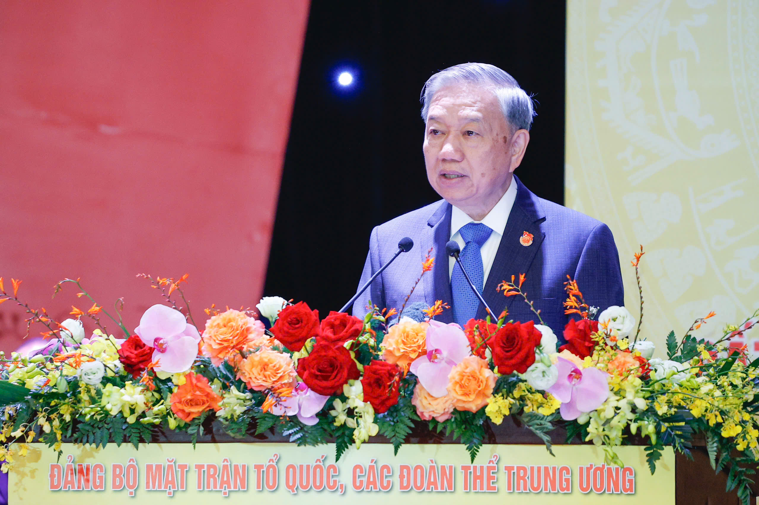 Tổng Bí thư Tô Lâm phát biểu chỉ đạo tại Đại hội Đảng bộ MTTQ, các đoàn thể T.Ư. Tổng Bí thư Tô Lâm phát biểu chỉ đạo tại Đại hội Đảng bộ MTTQ, các đoàn thể T.Ư.