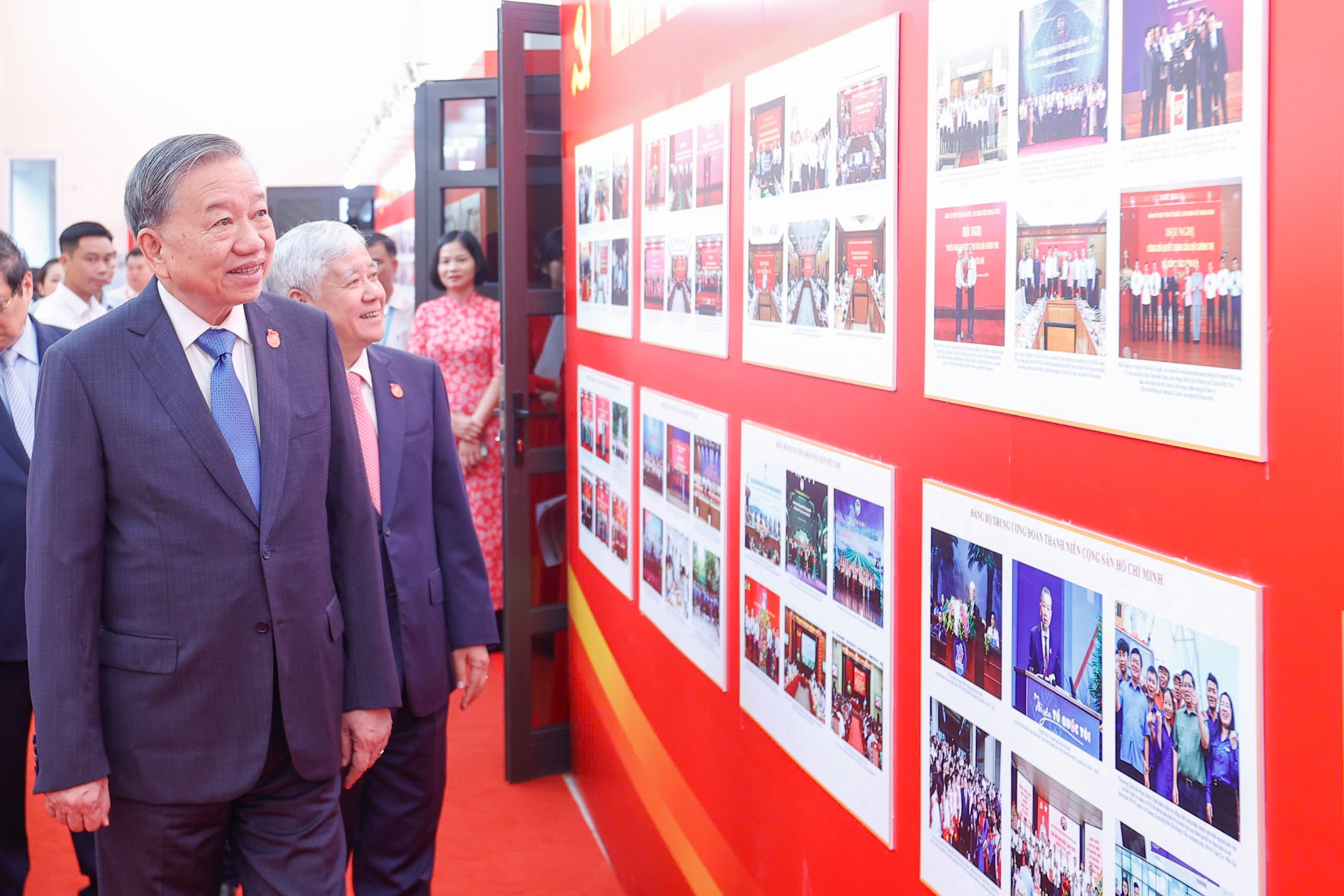 Tổng B&iacute; thư dự Đại hội Đảng bộ MTTQ, c&aacute;c đo&agrave;n thể Trung ương - Ảnh 2.