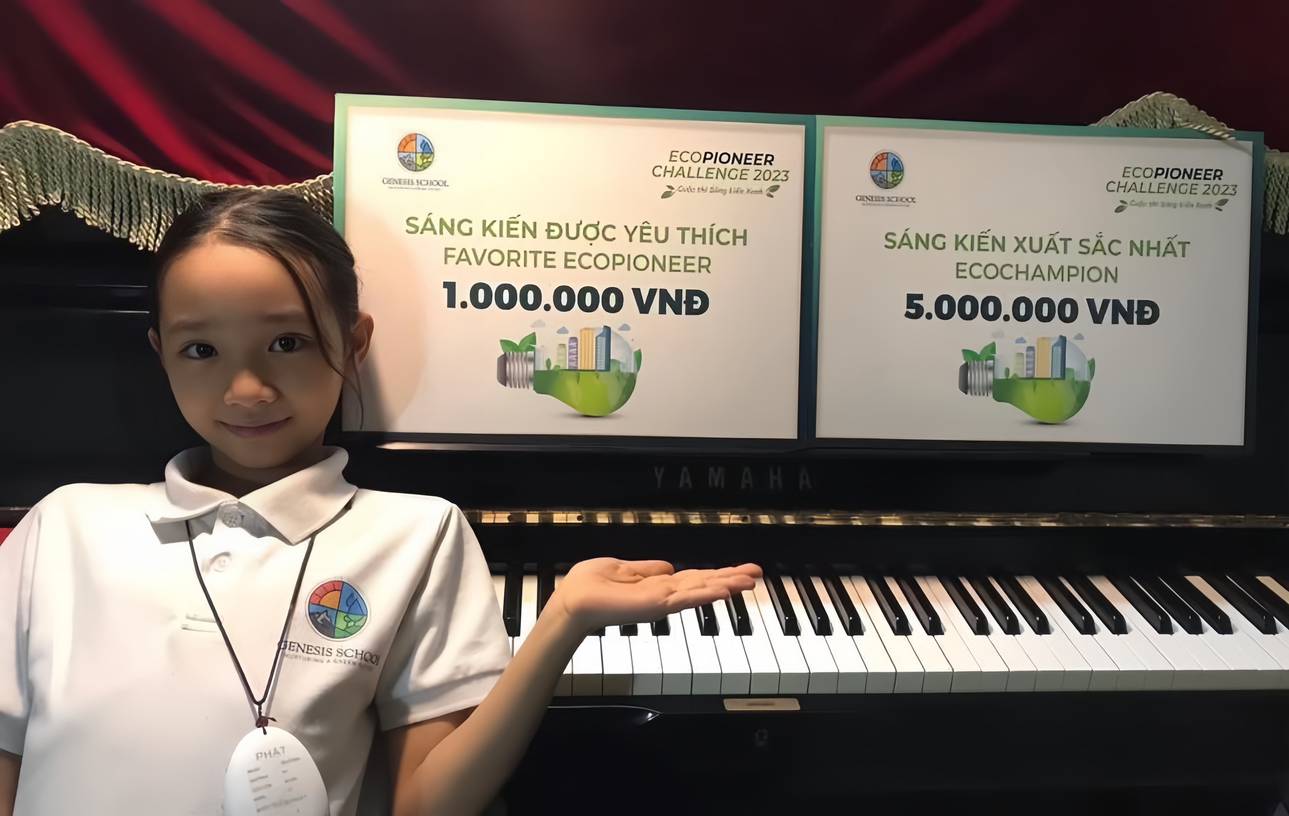 Đàn piano thay đổi cuộc đời một học sinh tiểu học - Ảnh 1.