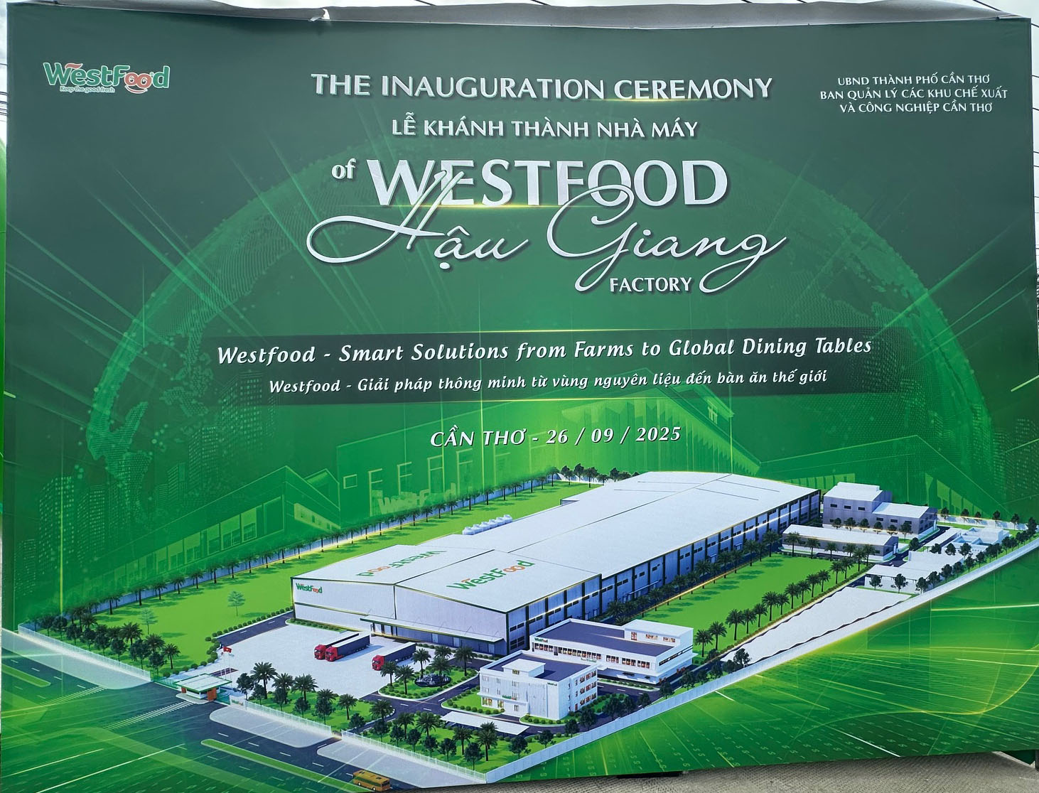 Khánh thành Nhà máy WestFood Hậu Giang quy mô lớn - Ảnh 2.