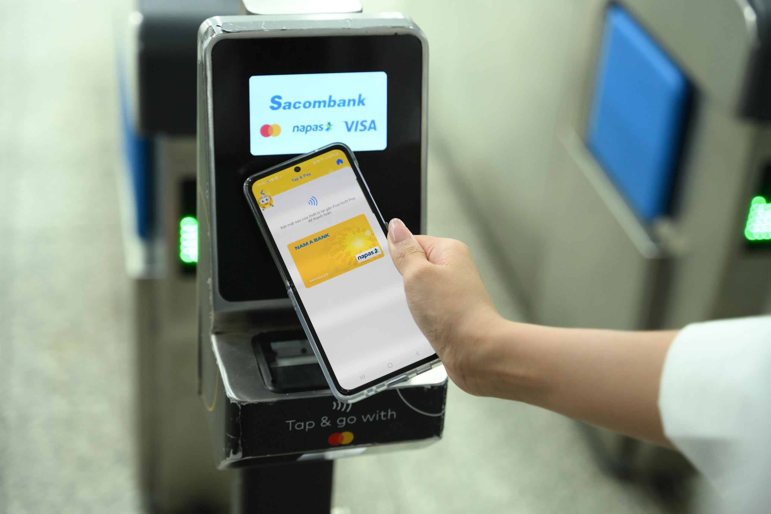 NAPAS mở rộng dịch vụ thanh toán di động NAPAS Tap and Pay - Ảnh 1.