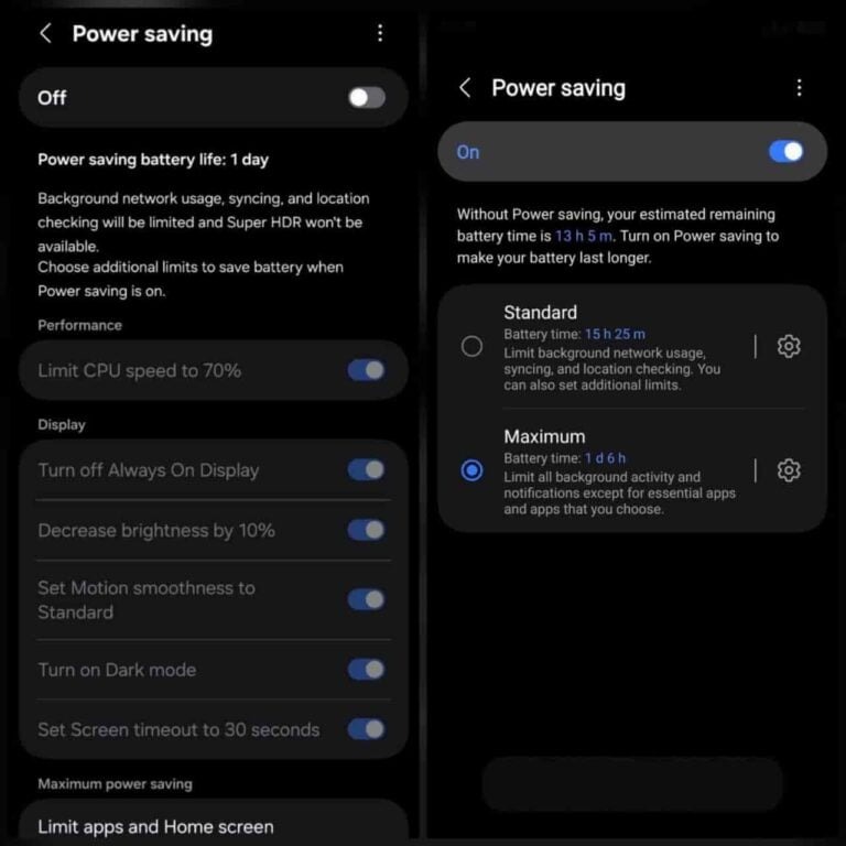 One UI 8.5 giúp tăng gấp đôi thời lượng pin chỉ bằng một cú chạm - Ảnh 2.