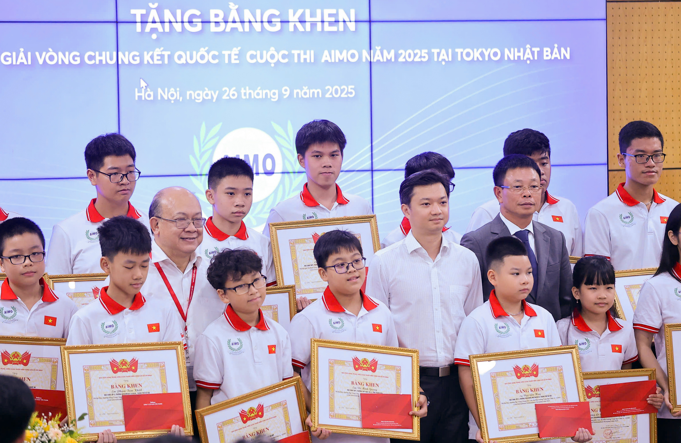 ເປີດຕົວການແຂ່ງຂັນຄະນິດສາດອາຊີ AIMO - ຮູບ 1. Phát động cuộc thi Đấu trường toán học châu Á AIMO- Ảnh 1.