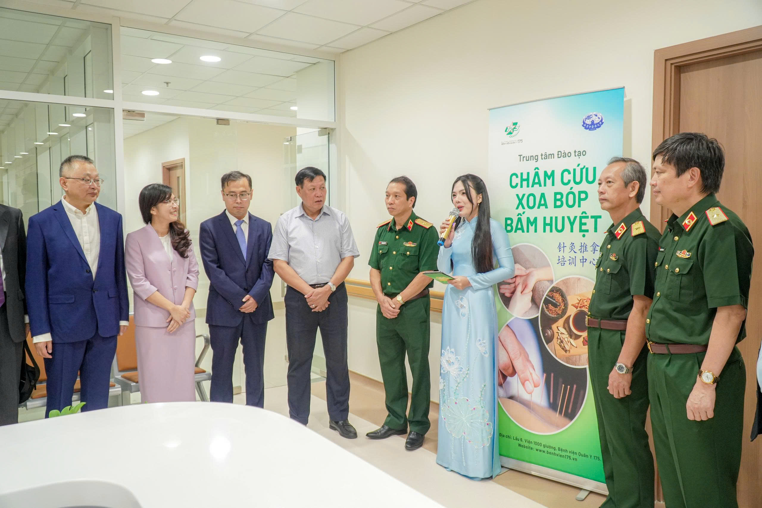 Bệnh Viện Quân Y 175 Ra Mắt Trung Tâm Đào Tạo Châm Cứu, Xoa Bóp, Bấm Huyệt Bệnh Viện Quân Y 175 Ra Mắt Trung Tâm Đào Tạo Châm Cứu, Xoa Bóp, Bấm Huyệt - Ảnh 2.