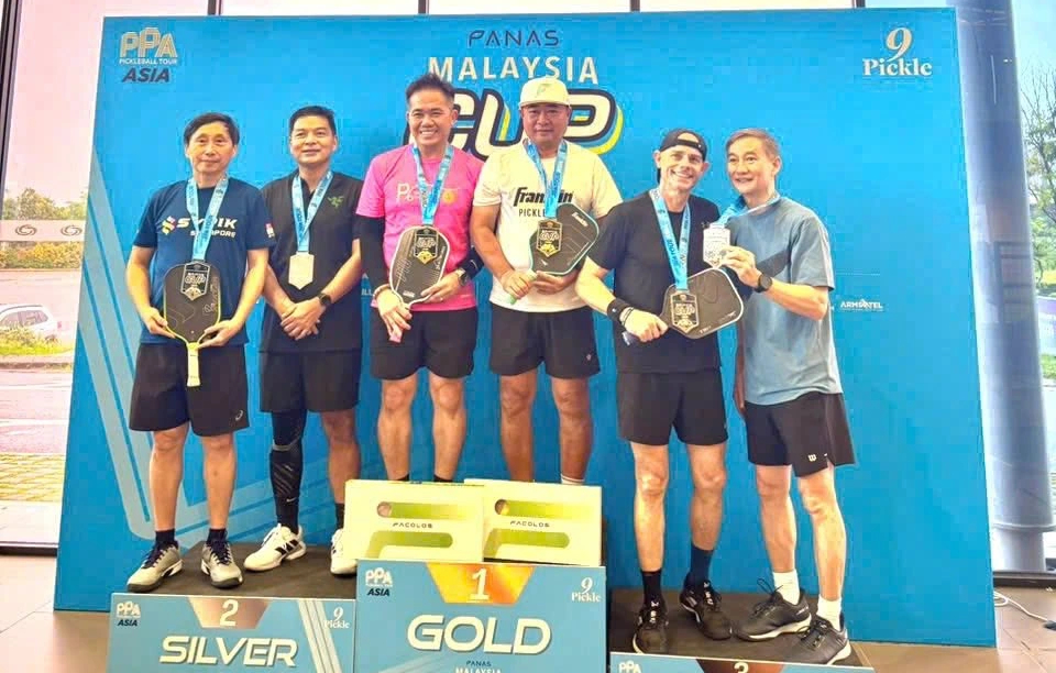 Thú vị hai tay vợt Việt Nam vô địch U.50 giải pickleball PPA Tour Asia Malaysia Cup- Ảnh 3.