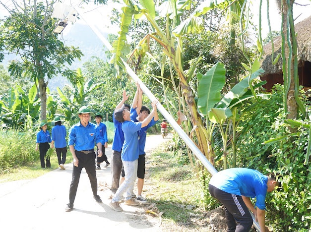 Áo xanh tình nguyện của giới trẻ tạo dấu ấn tích cực tại vùng cao Tuyên Quang - Ảnh 2.