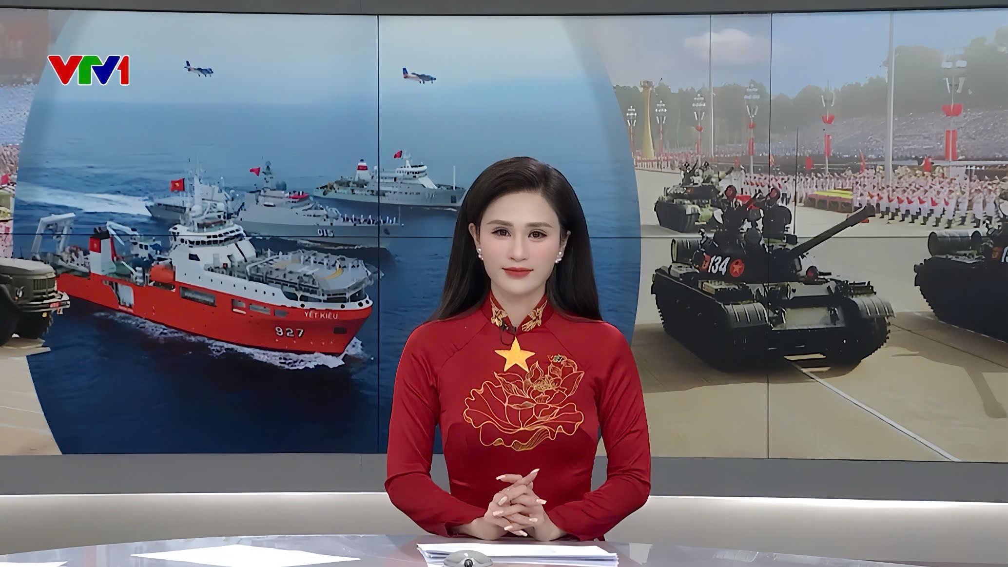 Nhan sắc nữ biên tập viên dẫn bản tin thời sự VTV- Ảnh 1. Nhan sắc nữ biên tập viên dẫn bản tin thời sự VTV- Ảnh 1.