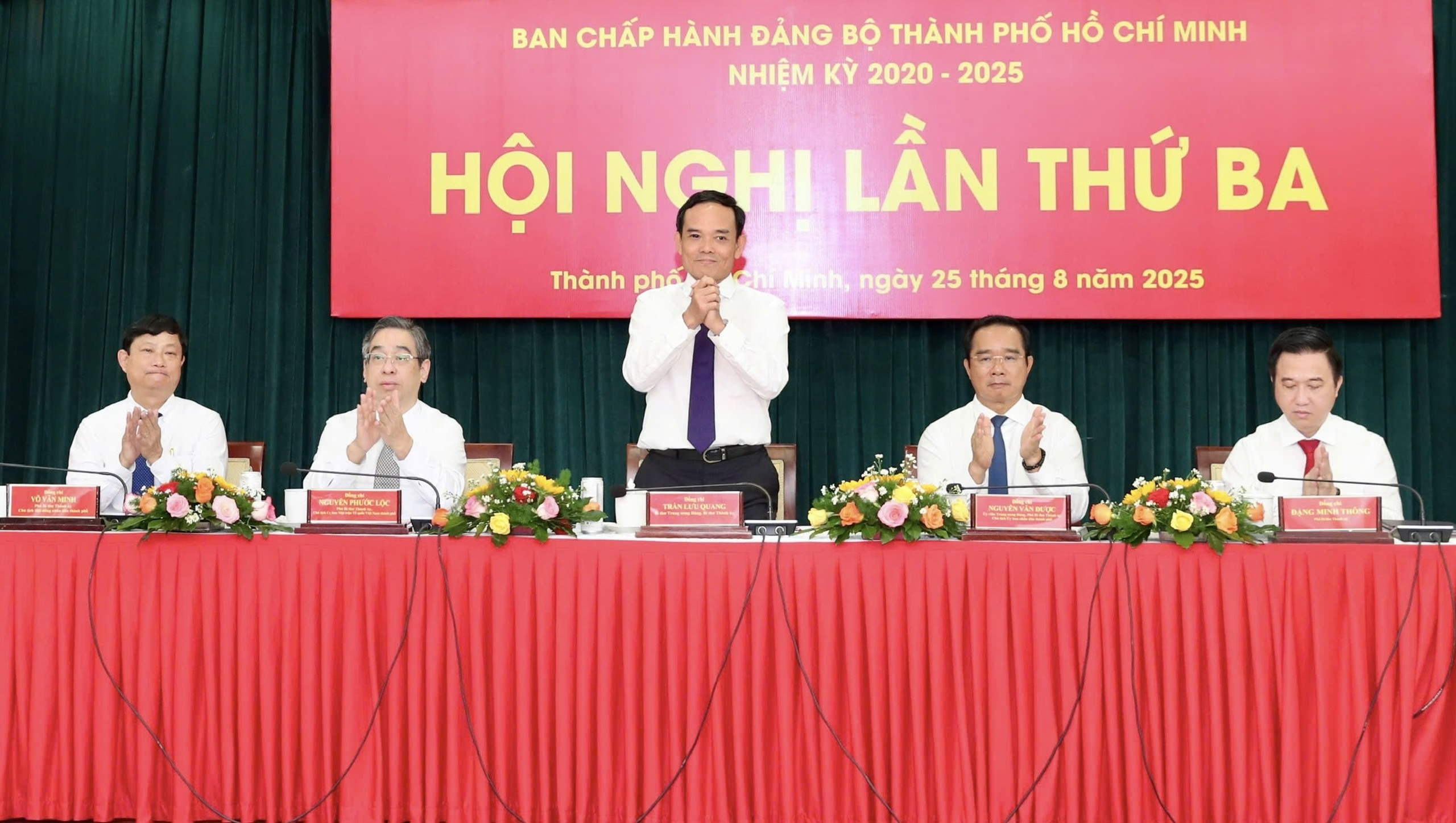 Phân công ông Nguyễn Phước Lộc điều hành công việc hằng ngày của Đảng bộ TP.HCM- Ảnh 1. Phân công ông Nguyễn Phước Lộc điều hành công việc hằng ngày của Đảng bộ TP.HCM- Ảnh 1.