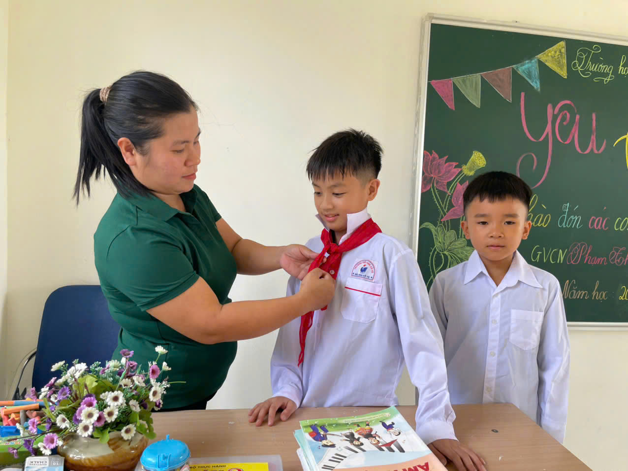 Đảo tiền tiêu đảo Trần sẵn sàng cho khai giảng năm học mới - Ảnh 4. Đảo tiền tiêu đảo Trần sẵn sàng cho khai giảng năm học mới - Ảnh 4.