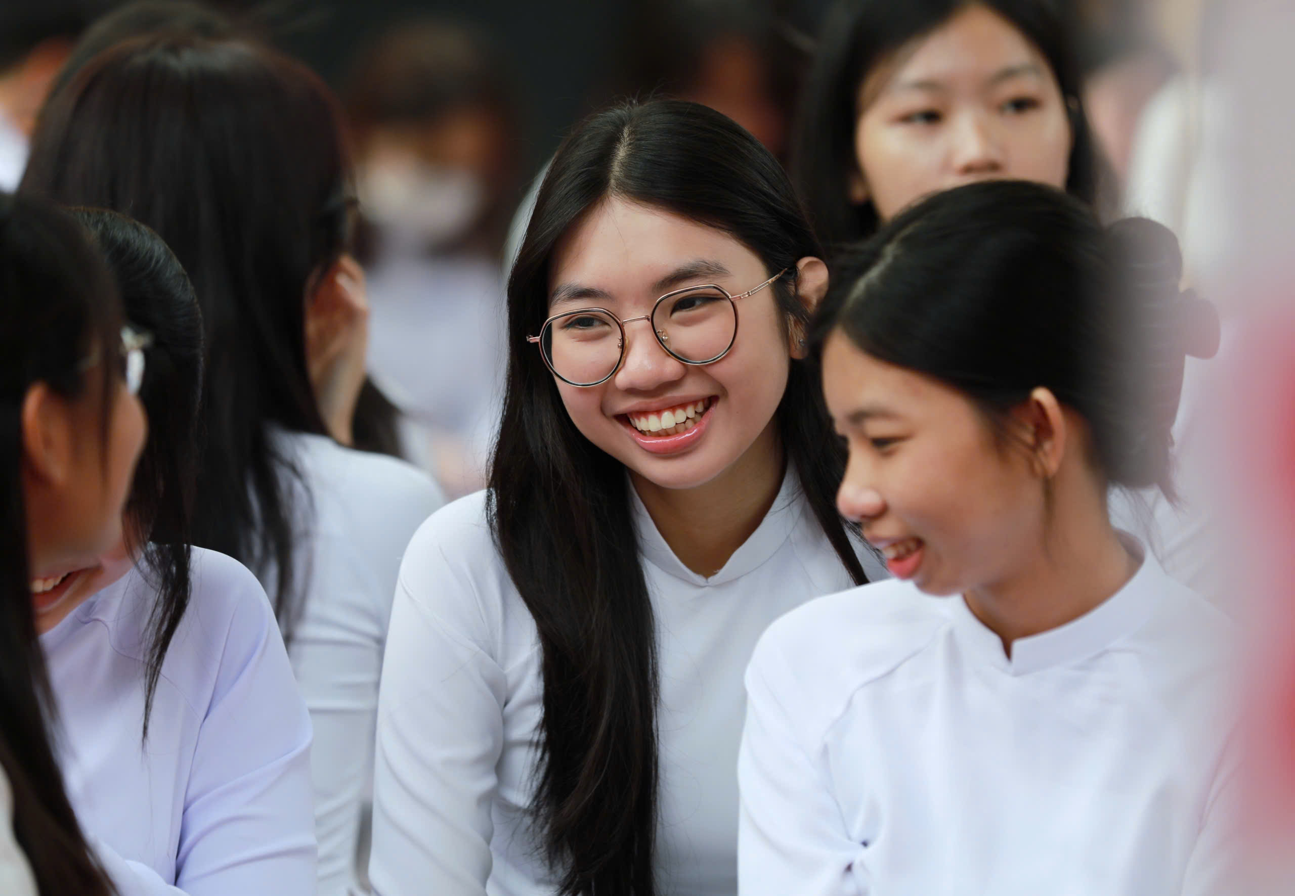 Những hình ảnh tuyệt đẹp ngày khai giảng ở siêu đô thị lớn nhất cả nước - Ảnh 19.