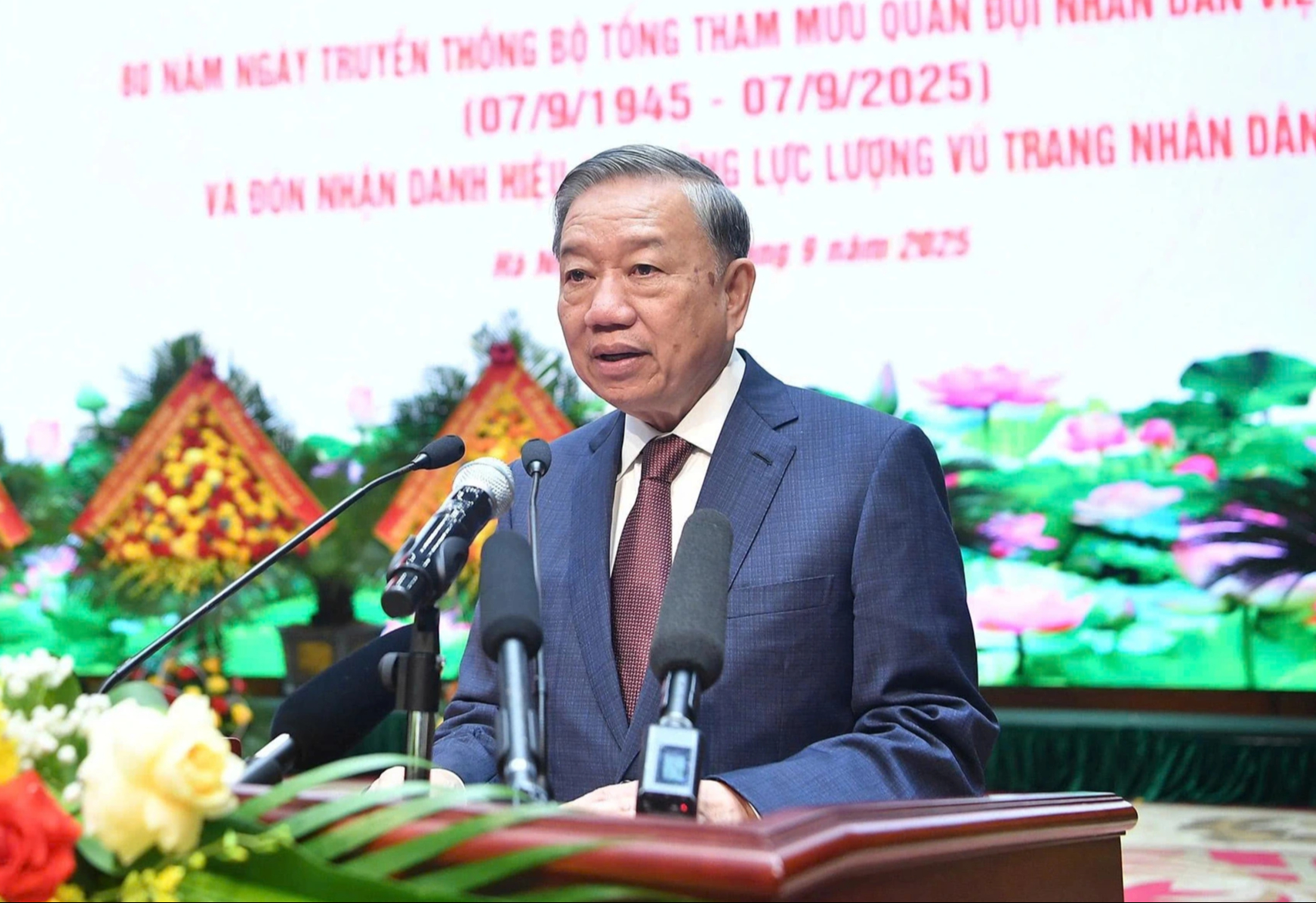 Tổng B&iacute; thư T&ocirc; L&acirc;m: Đưa nghệ thuật qu&acirc;n sự ph&aacute;t triển l&ecirc;n tầm cao mới - Ảnh 1.