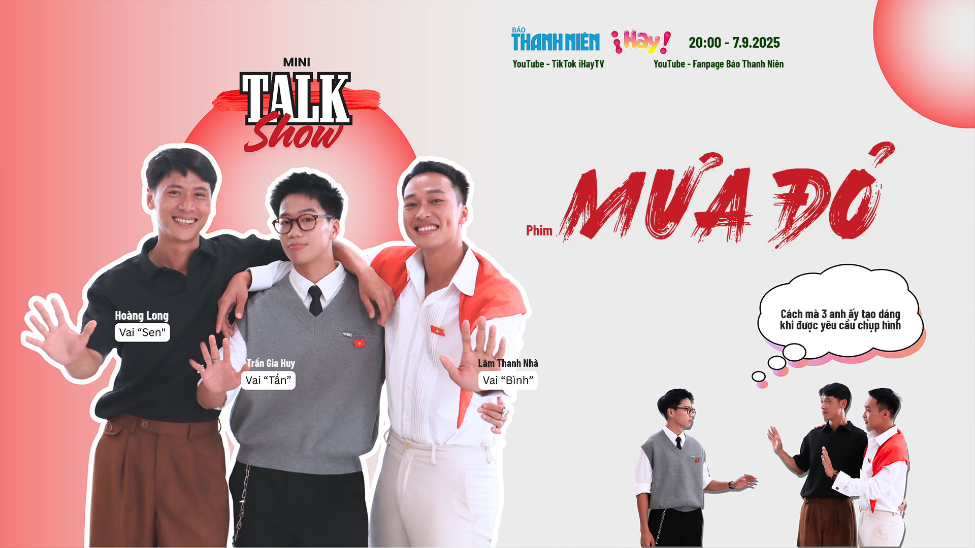 Hậu trường Mưa đỏ: Bình tỏ tình với Hồng, Sen - Tấn kể xấu Tạ - Ảnh 1.