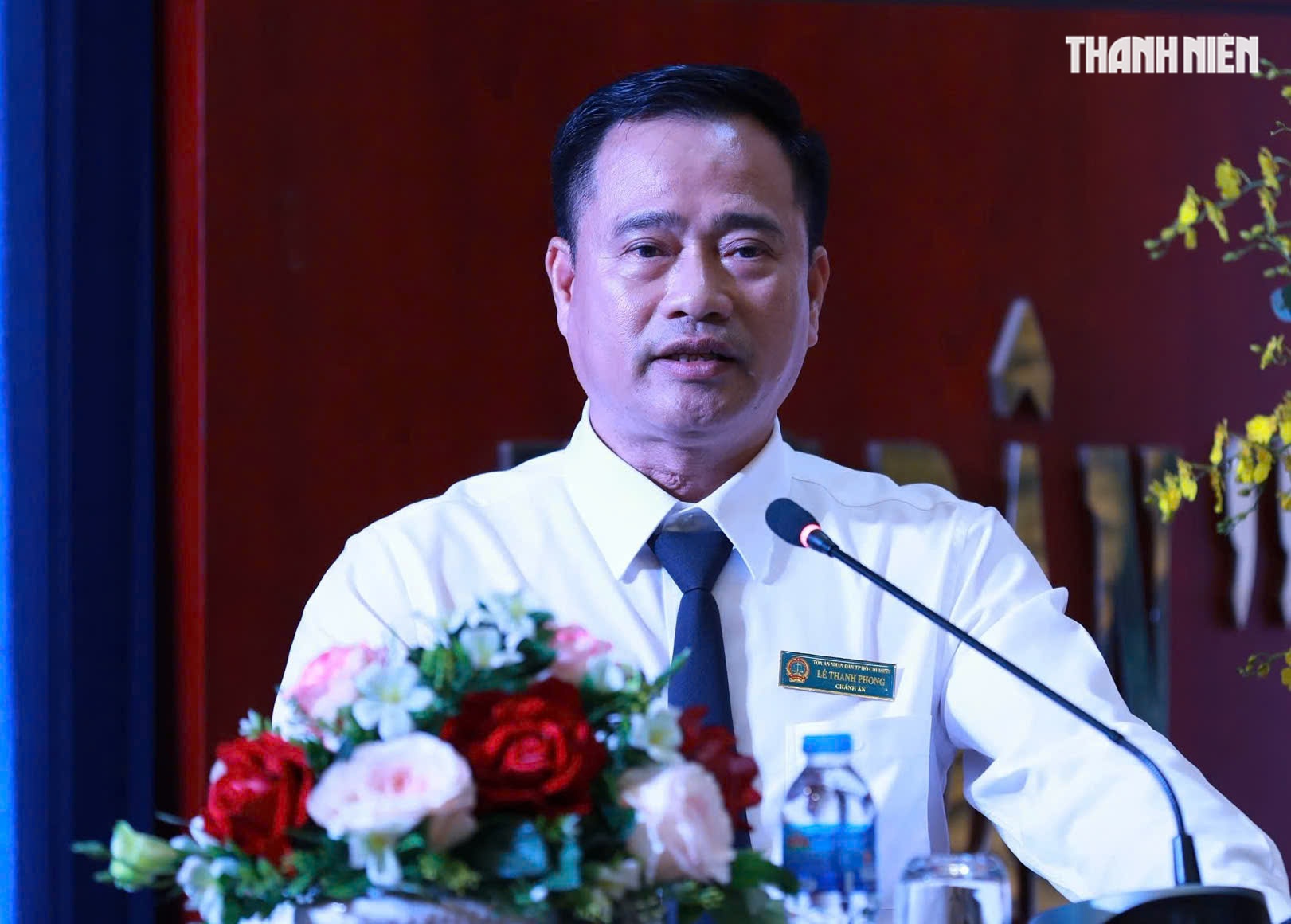 Chánh án Lê Thanh Phong: Phát huy truyền thống 'phụng công, thủ pháp, chí công vô tư'- Ảnh 6. Chánh án Lê Thanh Phong: Phát huy truyền thống 'phụng công, thủ pháp, chí công vô tư'- Ảnh 6.