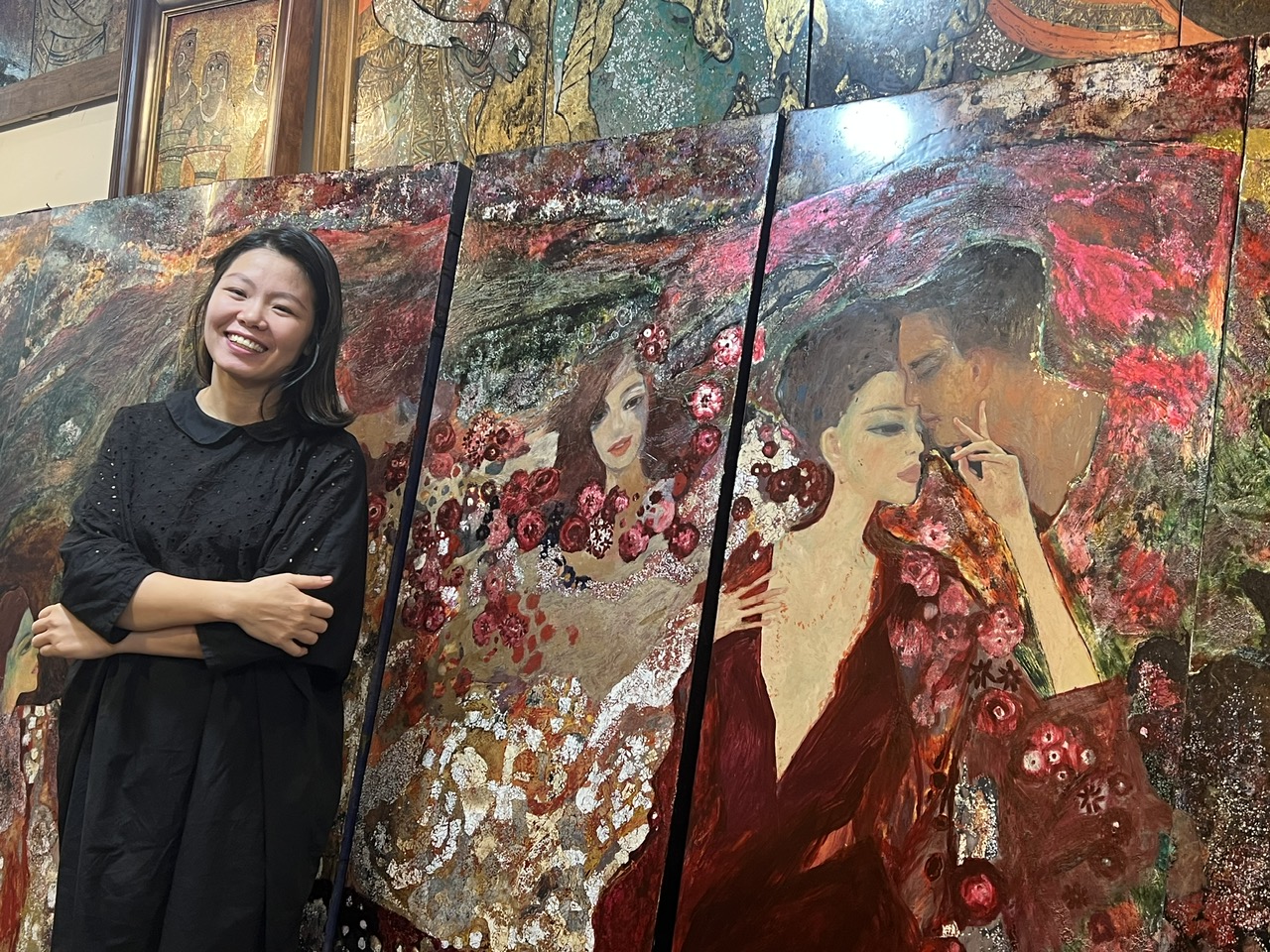 Emocjonalna podróż artystyczna malarki Mai Thi Kim Uyen - zdjęcie 1. Hành trình nghệ thuật đầy cảm xúc của họa sĩ Mai Thị Kim Uyên- Ảnh 1.