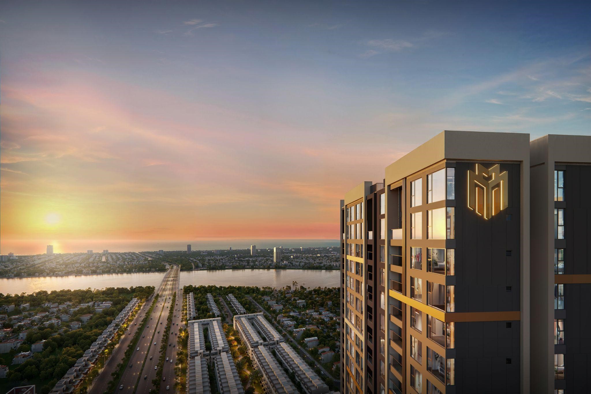 Tầm nhìn giao hòa giữa thiên nhiên và phố thị tại Tower A - Masteri Rivera Danang - Ảnh 1.