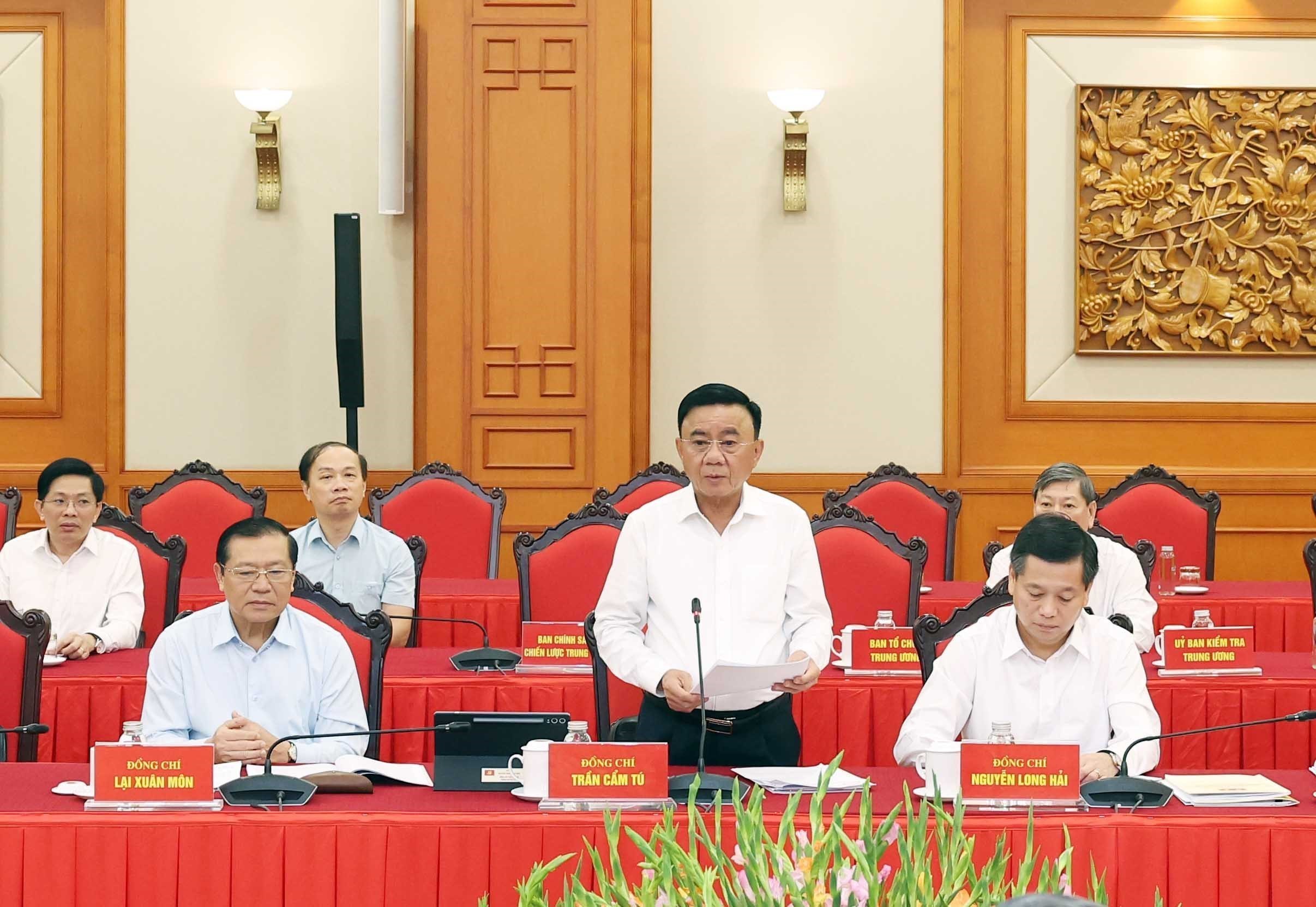Bộ Chính trị cho ý kiến nhân sự Đại hội Đảng bộ các cơ quan Đảng T.Ư - Ảnh 3.