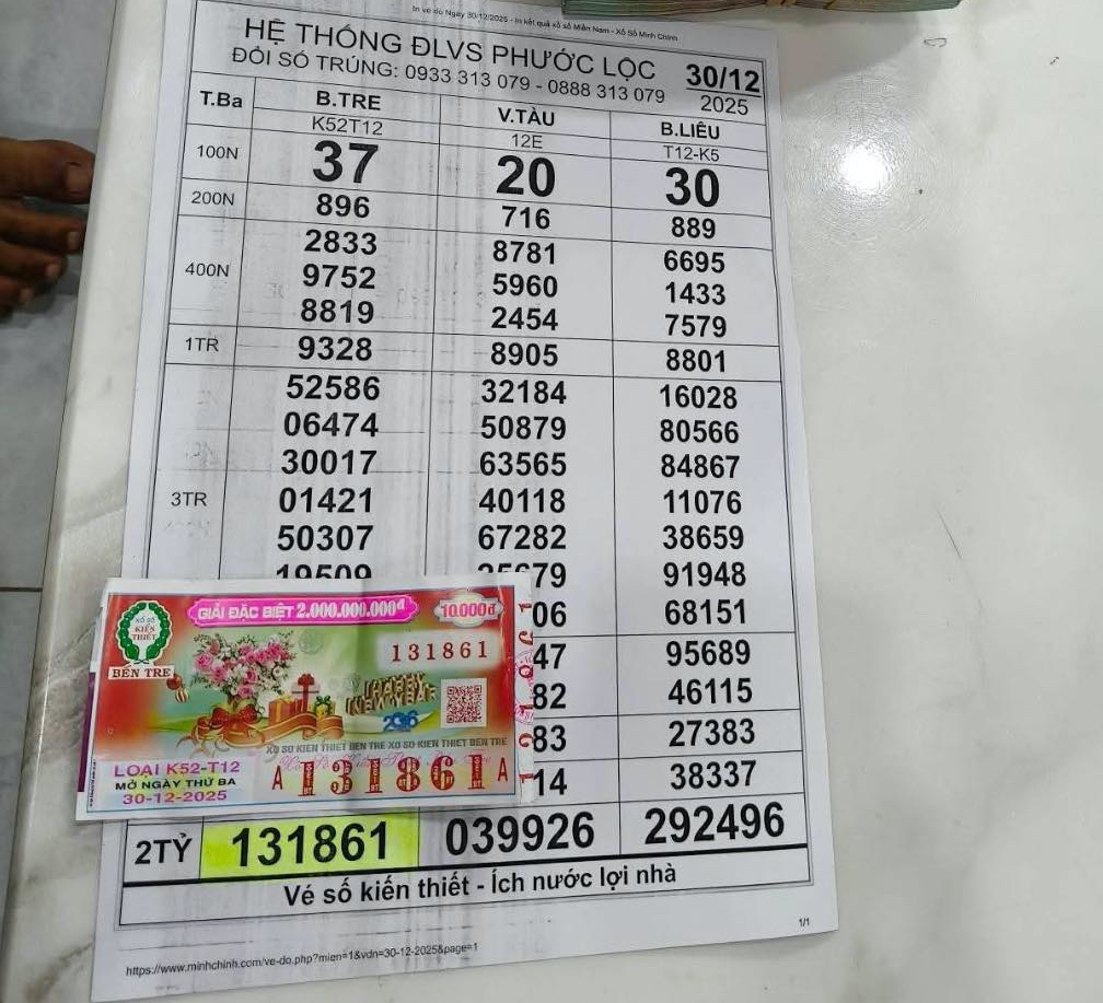 Người bán dạo giữ lại 1 tờ, bất ngờ trúng độc đắc xổ số miền Nam - Ảnh 1.