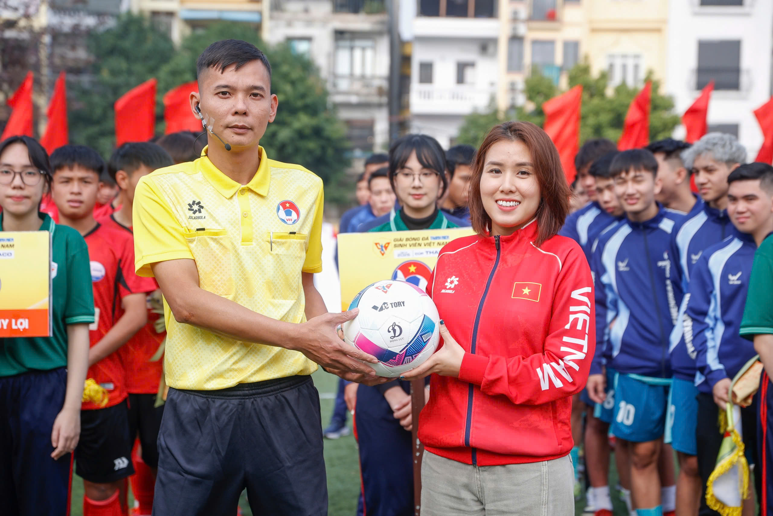 Khai mạc vòng loại phía bắc TNSV THACO cup 2026: Bùng nổ ngày hội của sinh viên!- Ảnh 12. Khai mạc vòng loại phía bắc TNSV THACO cup 2026: Bùng nổ ngày hội của sinh viên!- Ảnh 12.