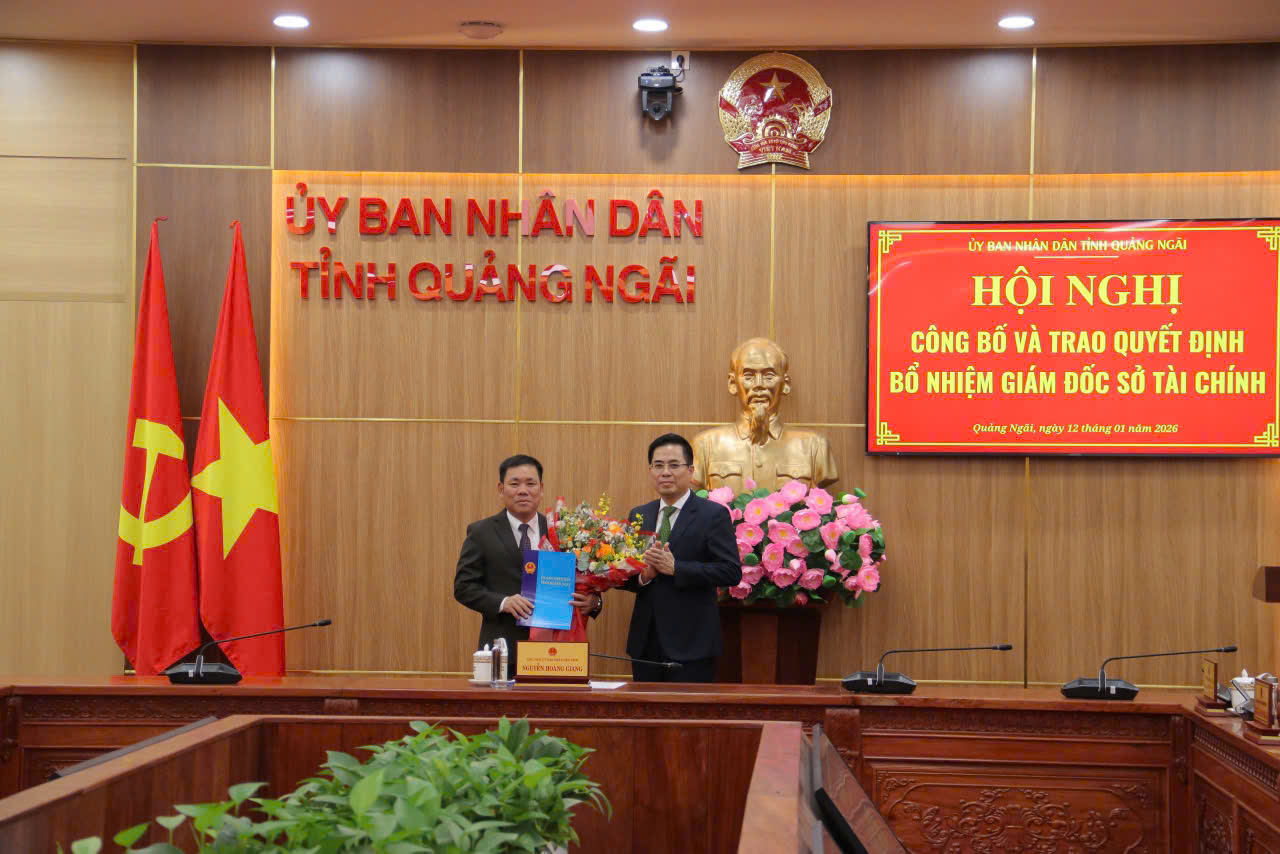 Quảng Ngãi có Giám đốc Sở Tài chính mới- Ảnh 1.