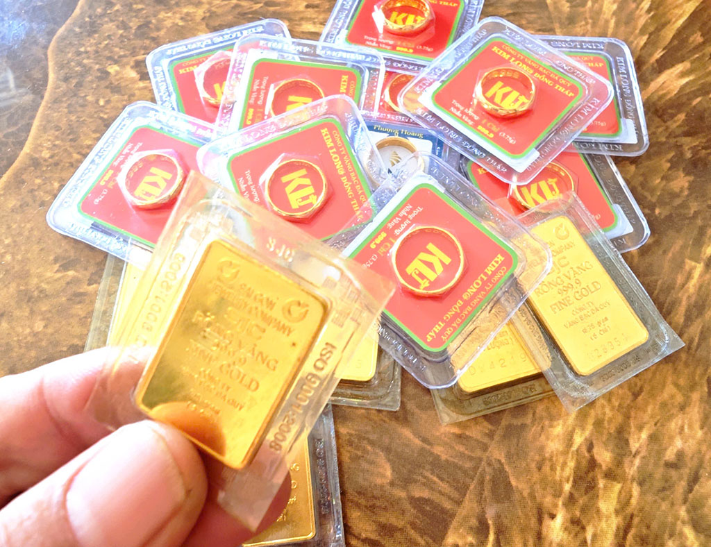 Vàng xác lập kỷ lục mới- Ảnh 1. Vàng xác lập kỷ lục mới- Ảnh 1.