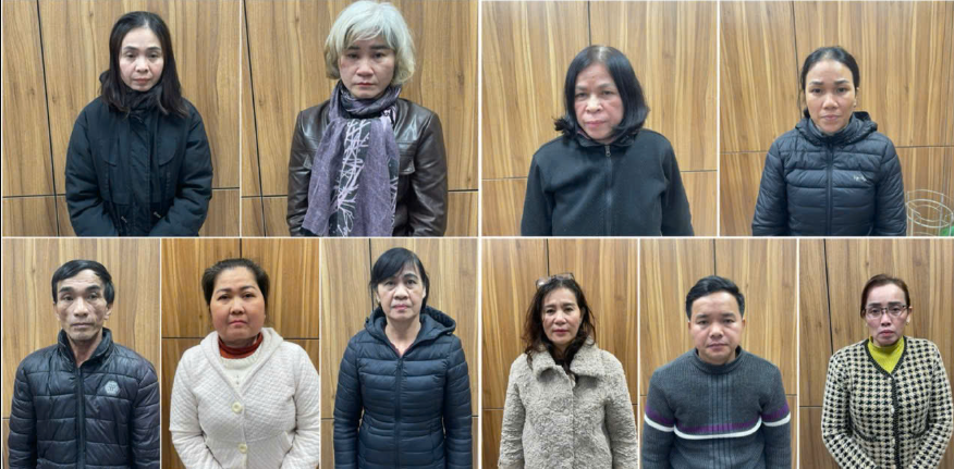 Quảng Trị Bắt 11 nghi phạm liên quan đến đường dây đánh bạc tiền tỉ - Ảnh 2.