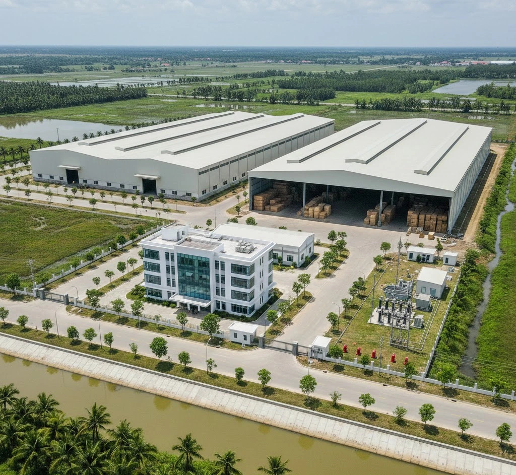 Cà Mau chấp thuận dự án nhà máy ván ghép thanh viên nén gỗ 132 tỉ đồng   - Ảnh 1.