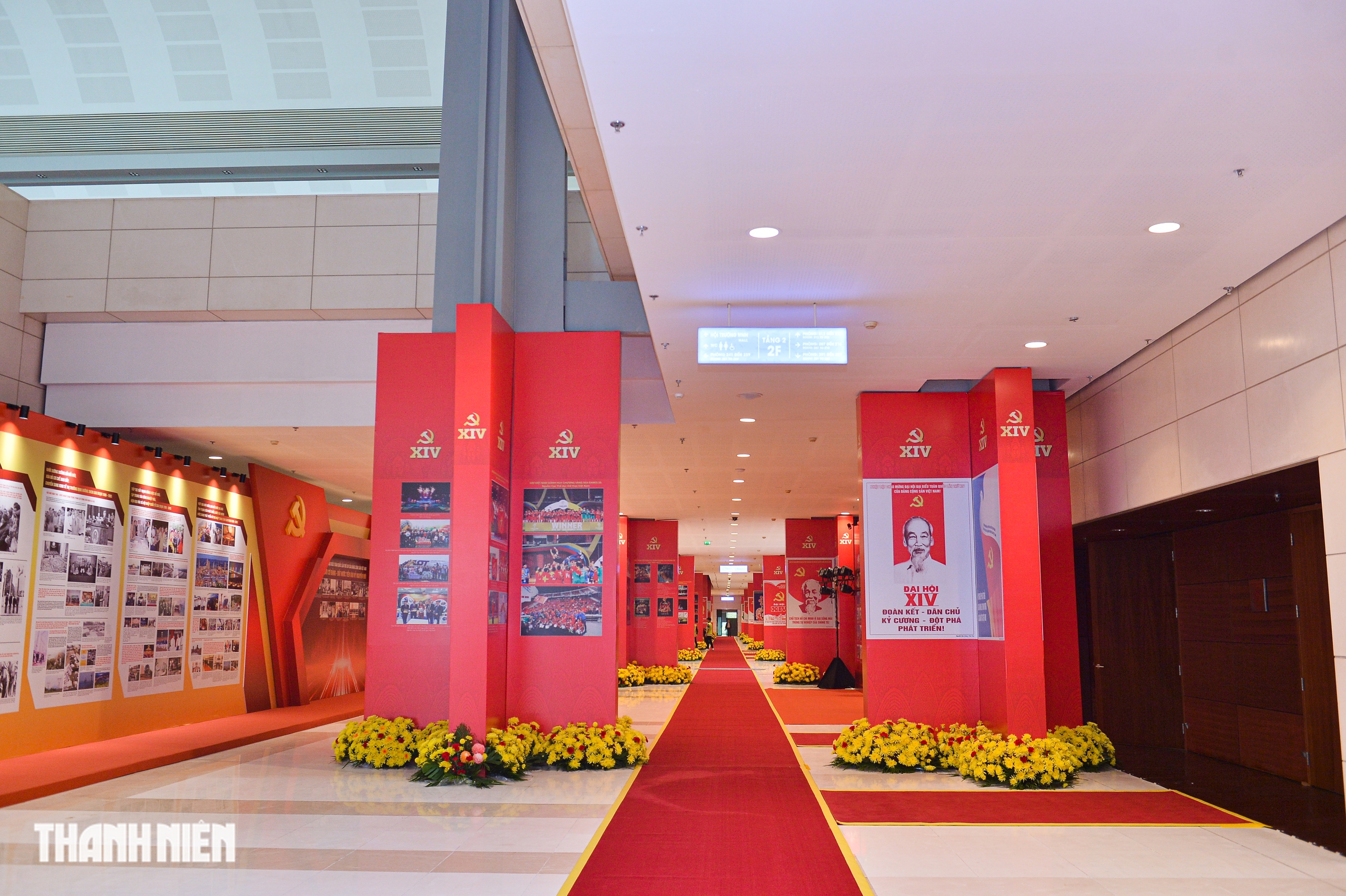 Cận cảnh Trung tâm Hội nghị Quốc gia chuẩn bị cho Đại hội XIV của Đảng - Ảnh 7. Cận cảnh Trung tâm Hội nghị Quốc gia chuẩn bị cho Đại hội XIV của Đảng - Ảnh 7.