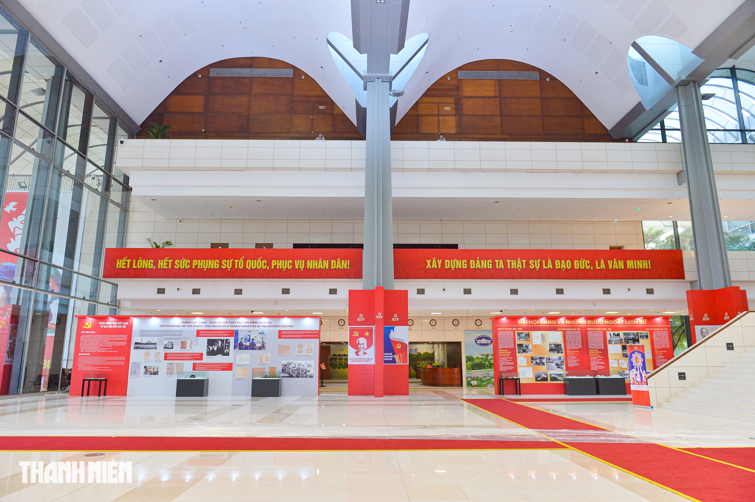 Cận cảnh Trung tâm Hội nghị Quốc gia chuẩn bị cho Đại hội XIV của Đảng - Ảnh 6. Cận cảnh Trung tâm Hội nghị Quốc gia chuẩn bị cho Đại hội XIV của Đảng - Ảnh 6.