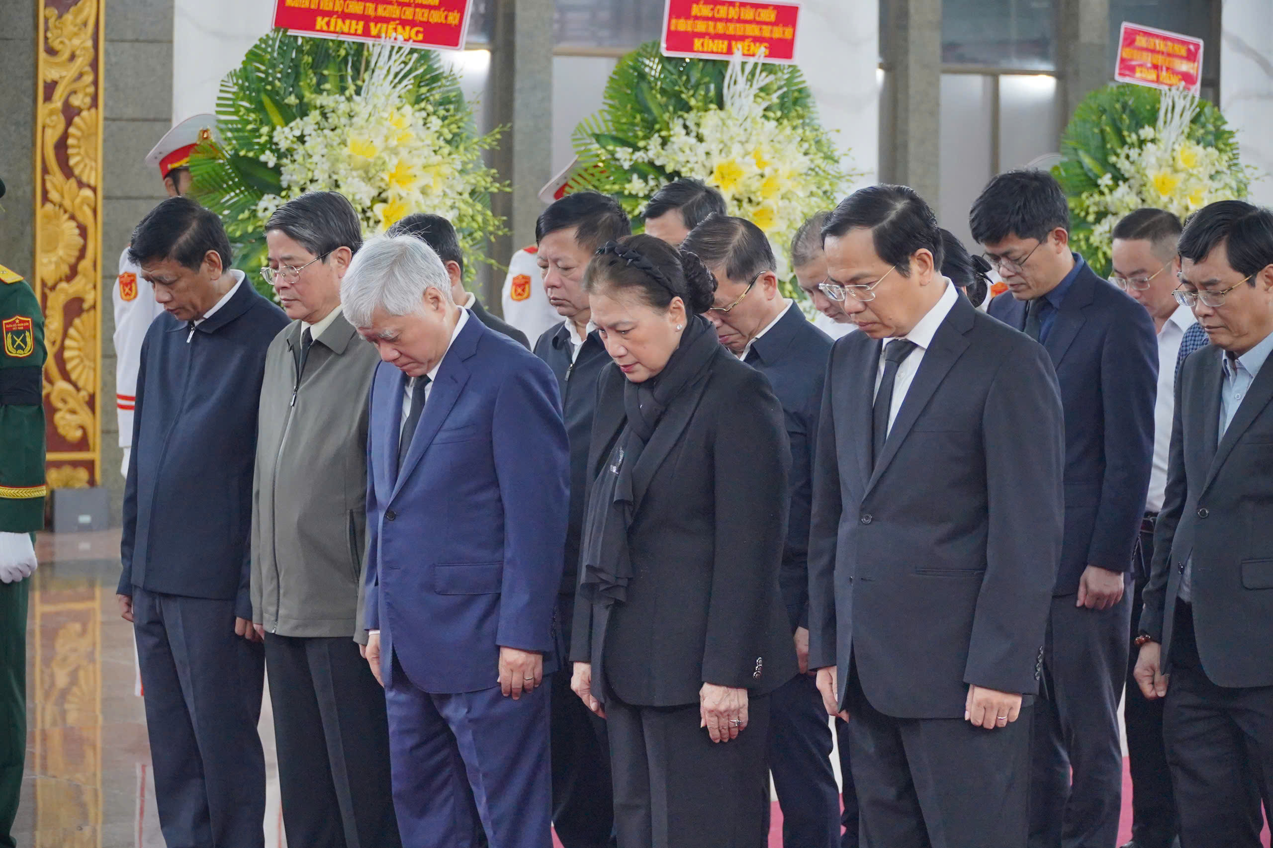 Trọng thể lễ viếng đại tướng L&ecirc; Văn Dũng - Ảnh 8.