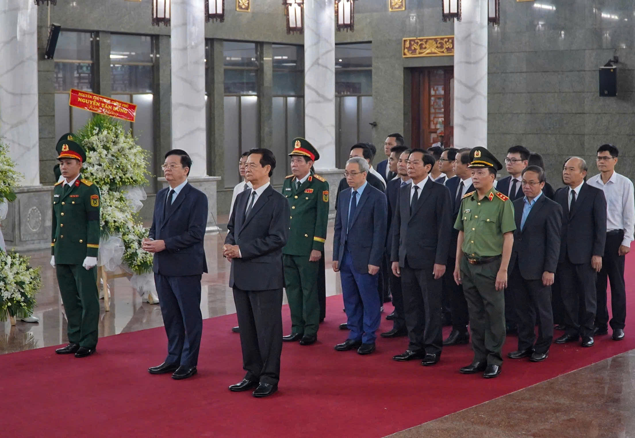 Trọng thể lễ viếng đại tướng L&ecirc; Văn Dũng - Ảnh 6.