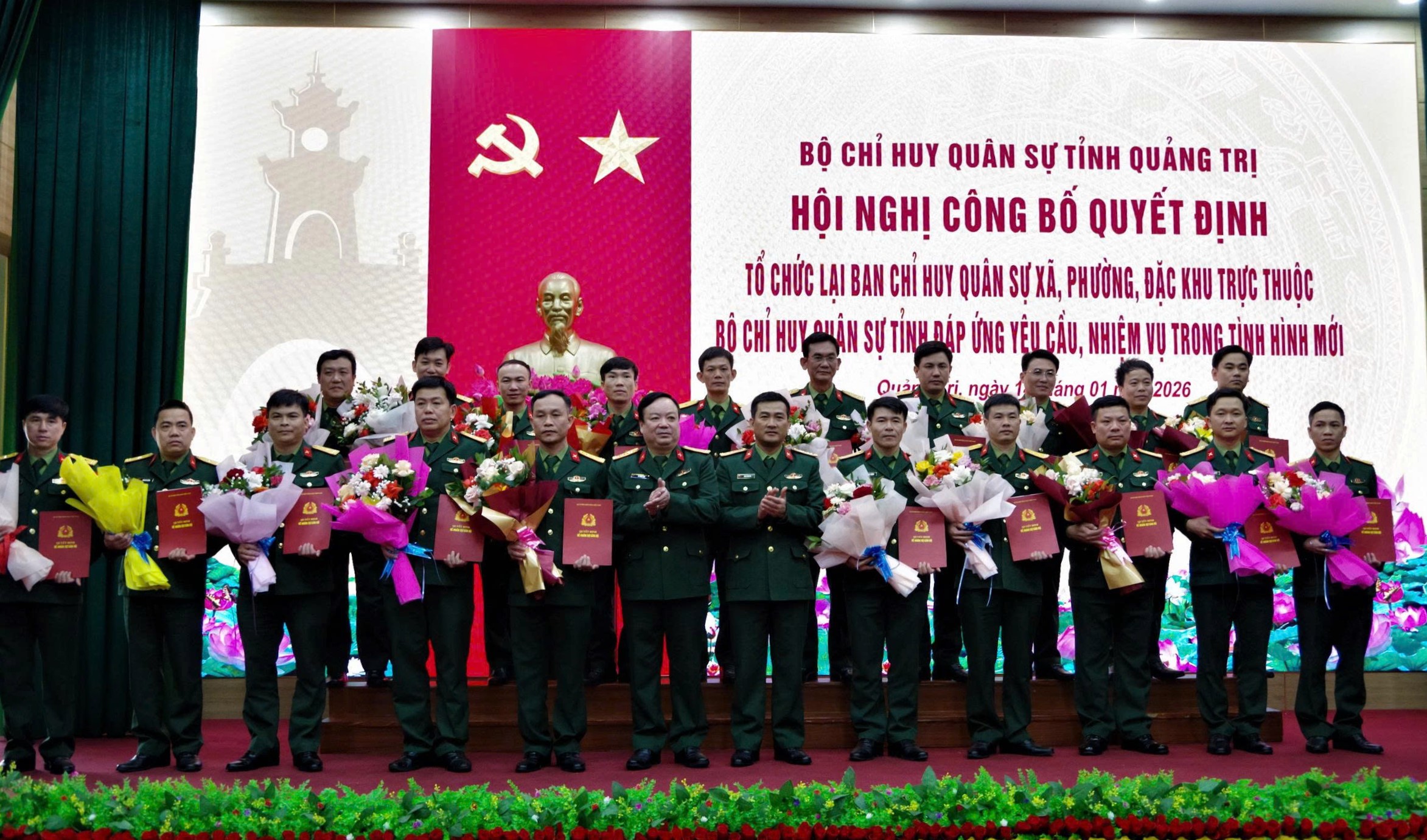 Điều động 78 sĩ quan quân đội về Ban chỉ huy quân sự Tại Quảng Trị - Ảnh 1.