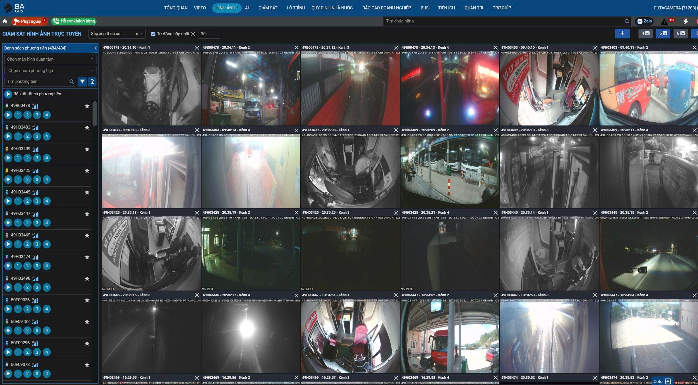 Doanh nghiệp vận tải đầu tiên cung cấp quyền truy cập hệ thống giám sát cho CSGT- Ảnh 1.