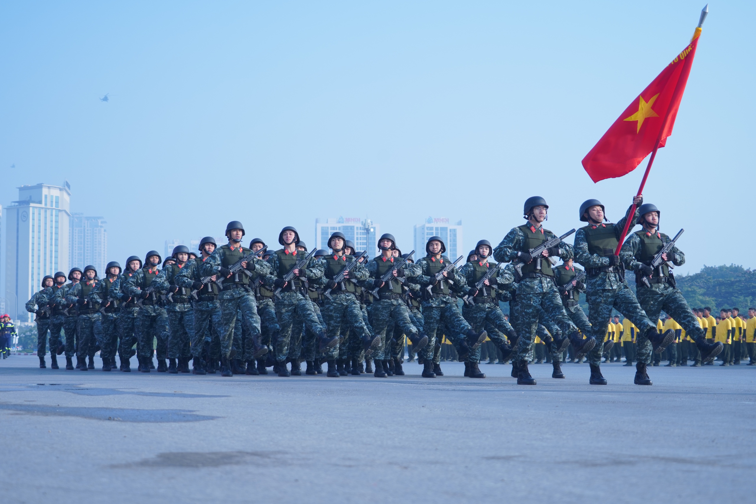 Bộ Tư lệnh Cảnh vệ chọn sĩ quan ưu tú bảo vệ Đại hội XIV của Đảng - Ảnh 5.