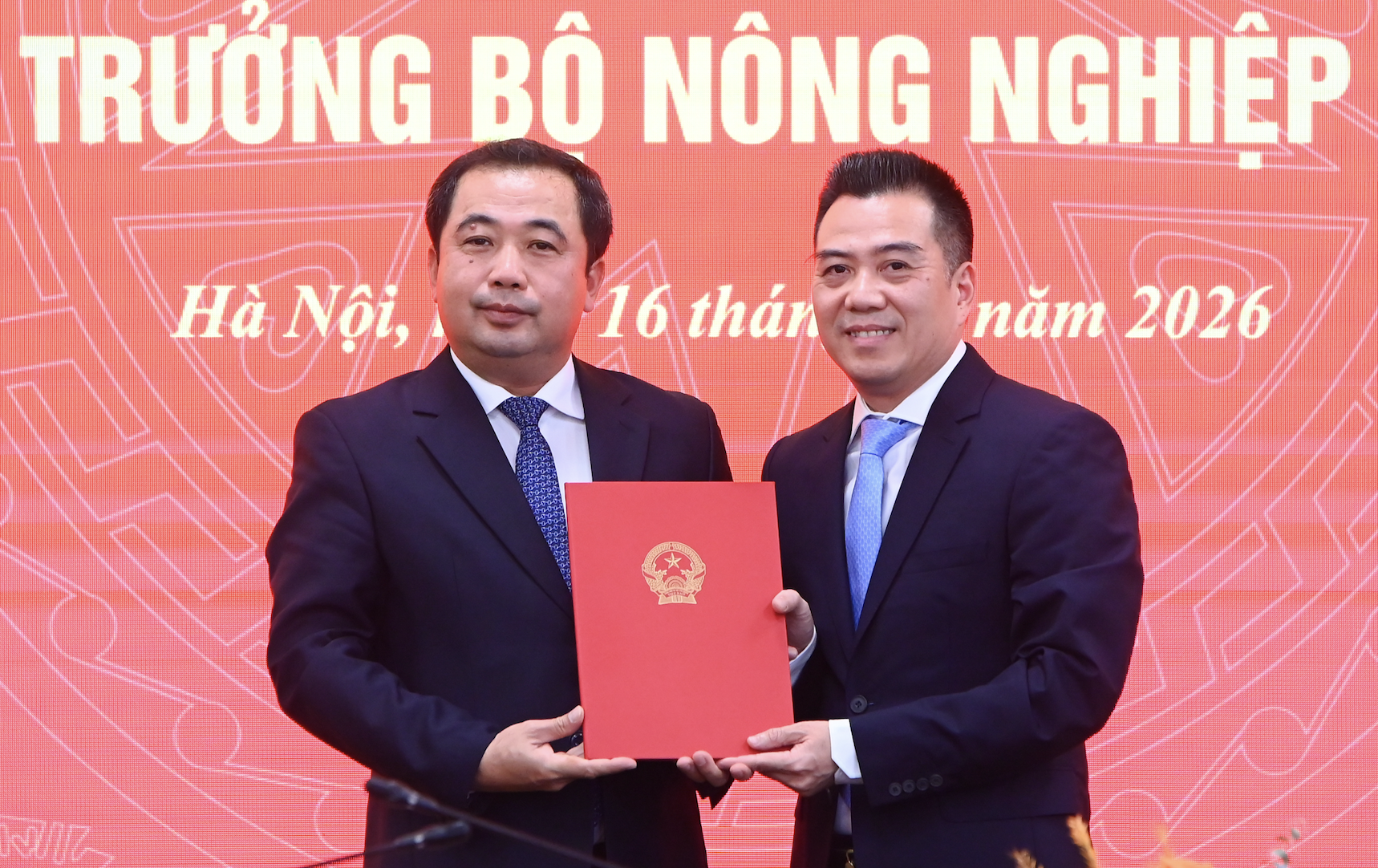Ông Đặng Ngọc Điệp làm Thứ trưởng Bộ NN-MT- Ảnh 1.
