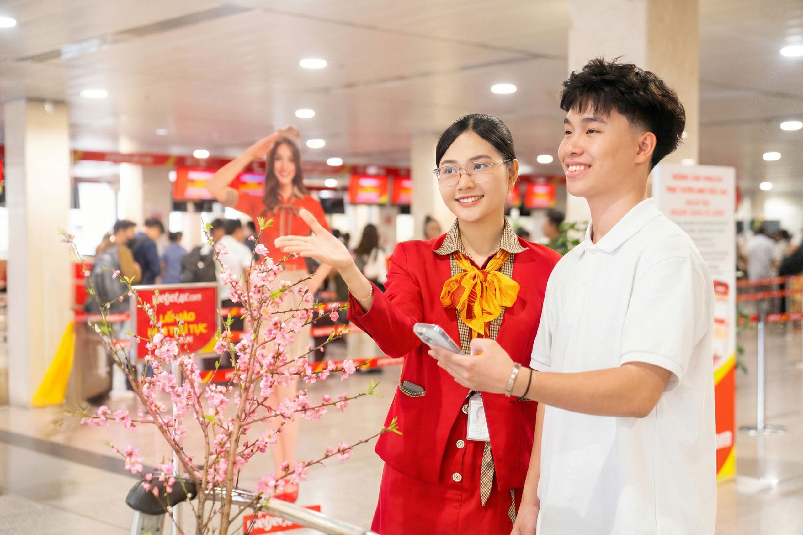 Vietjet tăng gần 1.800 chuyến bay phục vụ cao điểm Tết Bính Ngọ 2026  - Ảnh 1.