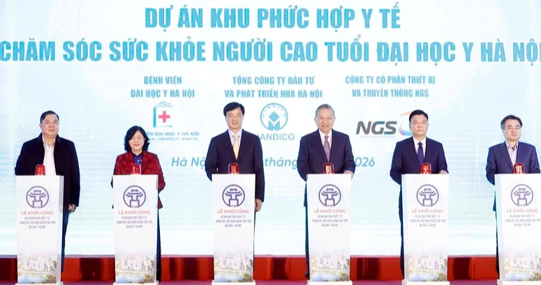 Tổng Bí thư dự khởi công khu phức hợp y tế chăm sóc người cao tuổi- Ảnh 2. Tổng Bí thư dự khởi công khu phức hợp y tế chăm sóc người cao tuổi- Ảnh 2.