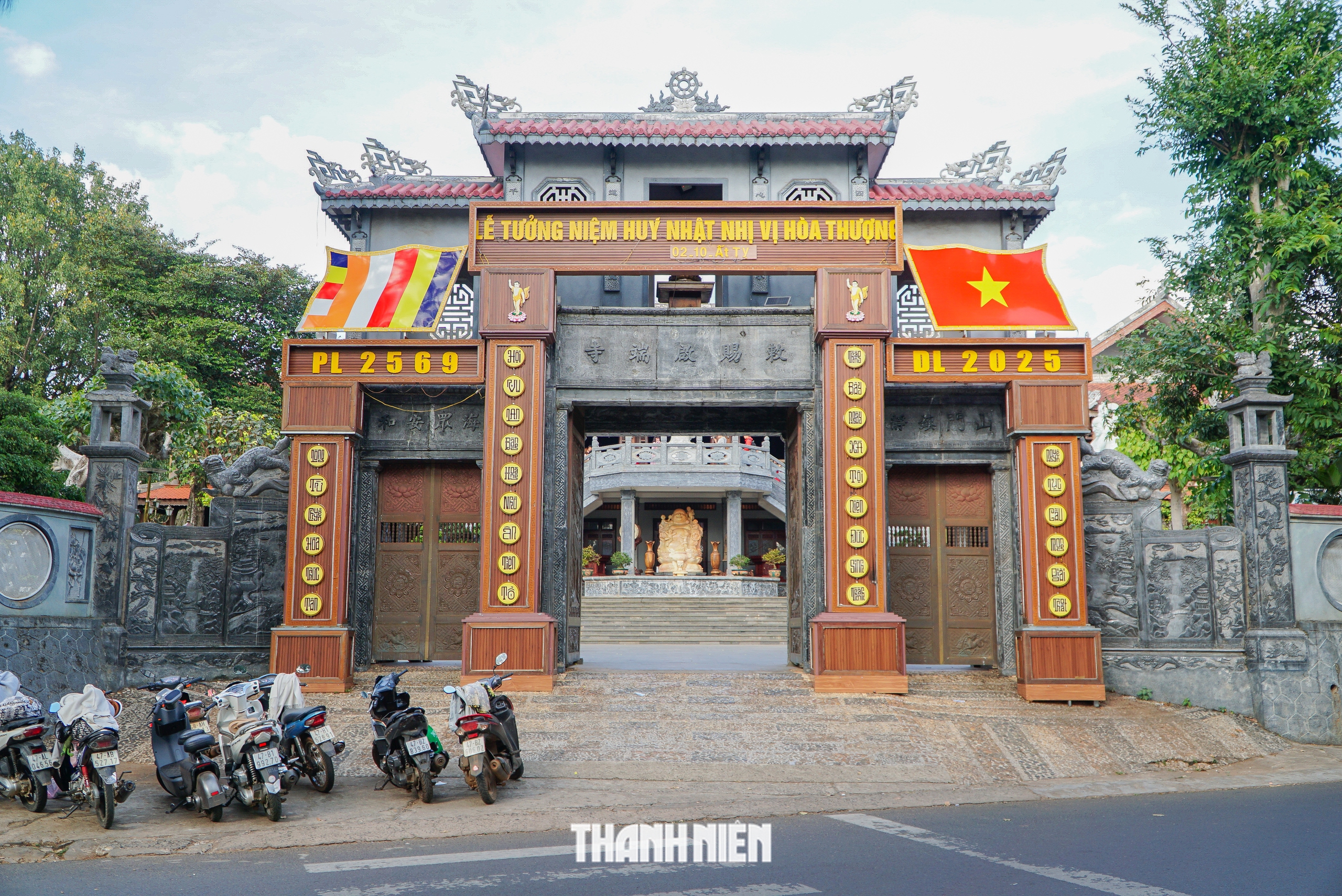 Ch&ugrave;a Sắc tứ Khải Đoan: Ng&ocirc;i cổ tự triều Nguyễn 'g&acirc;y sốt' trước Tết B&iacute;nh Ngọ- Ảnh 1.