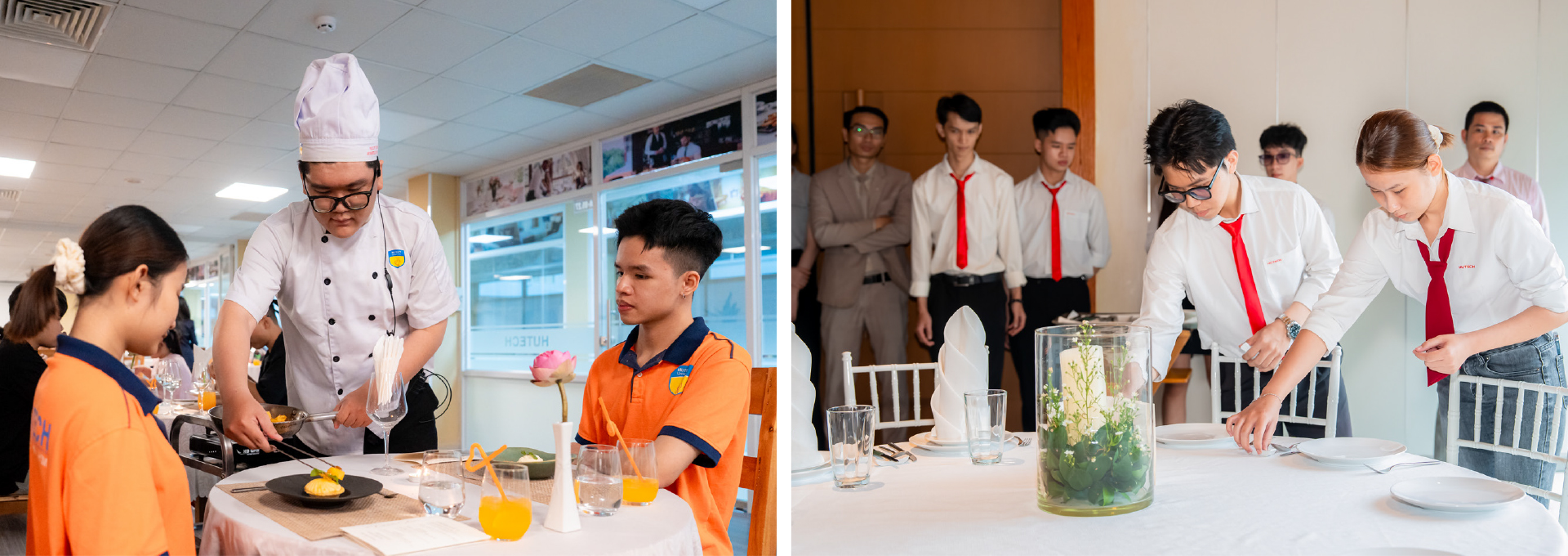 Chọn nghề - chọn trường: Hành trình trải nghiệm thực tế của sinh viên ngành F&B tại HUTECH - Ảnh 8. Chọn nghề - chọn trường: Hành trình trải nghiệm thực tế của sinh viên ngành F&B tại HUTECH - Ảnh 8.