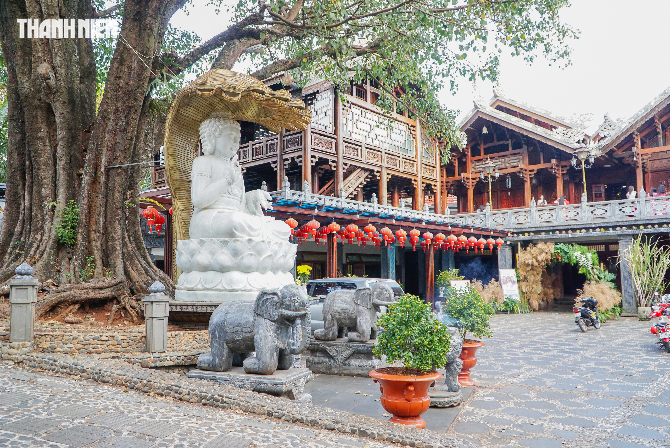 Ch&ugrave;a Sắc tứ Khải Đoan: Ng&ocirc;i cổ tự triều Nguyễn 'g&acirc;y sốt' trước Tết B&iacute;nh Ngọ- Ảnh 5.