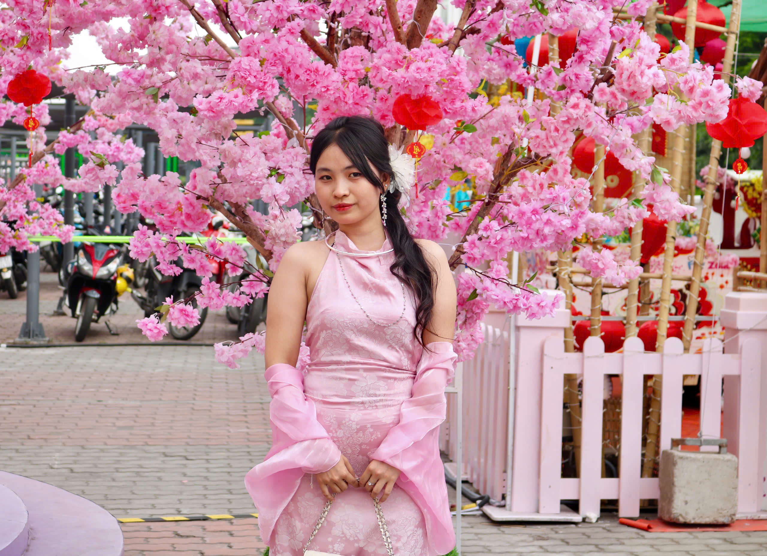 Địa điểm chụp ảnh tết ngay th&agrave;nh phố vừa mở cửa, c&oacute; linh vật Tết B&iacute;nh Ngọ - Ảnh 6.