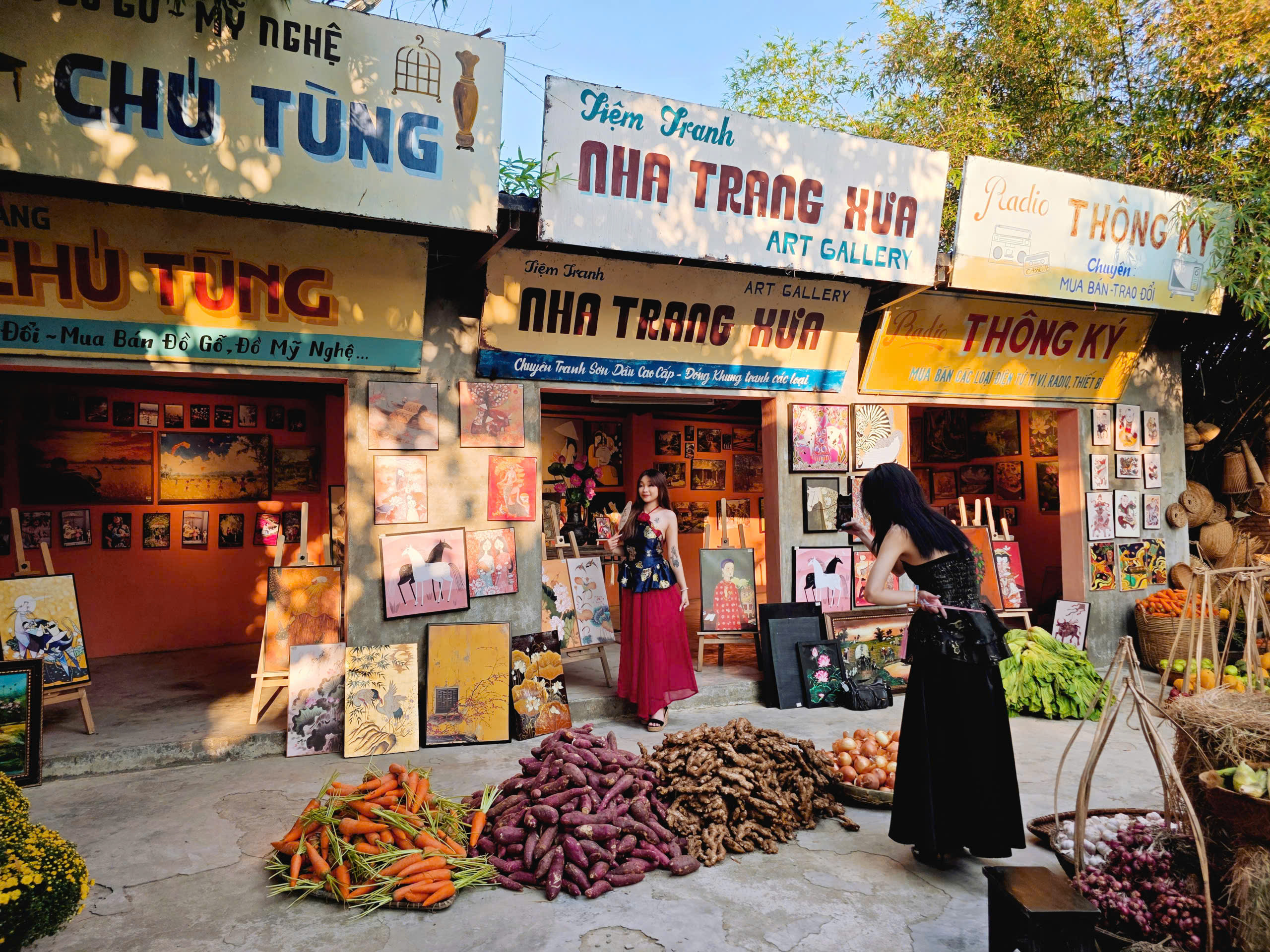 ‘Phim trường’ tết xưa tại Nha Trang khiến giới trẻ mê mẩn check-in - Ảnh 12.