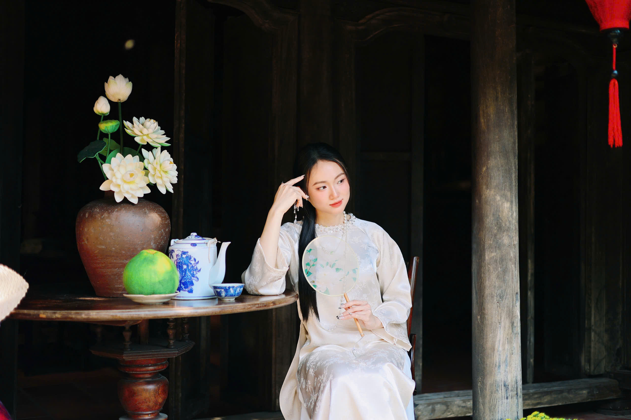 ‘Phim trường’ tết xưa tại Nha Trang khiến giới trẻ mê mẩn check-in - Ảnh 3.