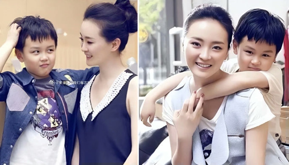 Con trai của Tình Nhi (Hoàn Châu Cách Cách) gây sốt với vẻ ngoài cực phẩm - Ảnh 2.